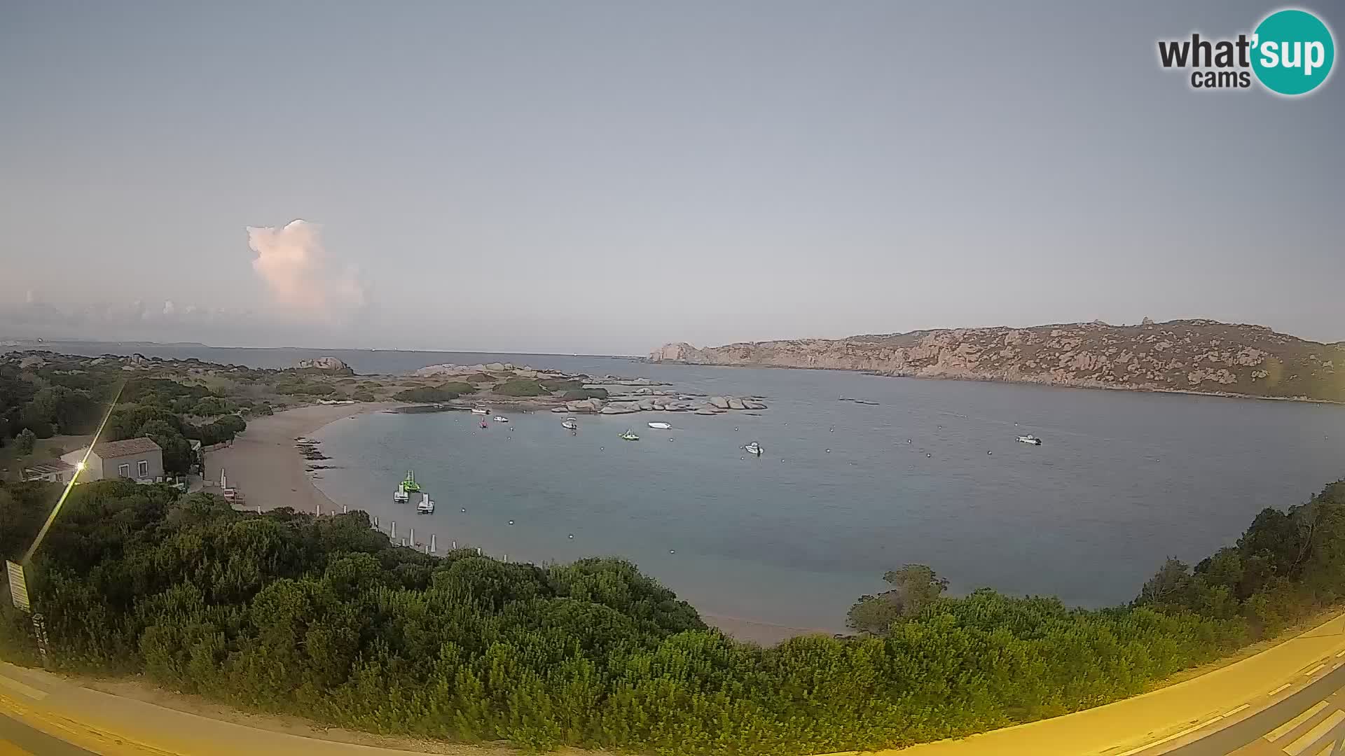 Webcam Rena di Levante – Vue en direct depuis Capo Testa