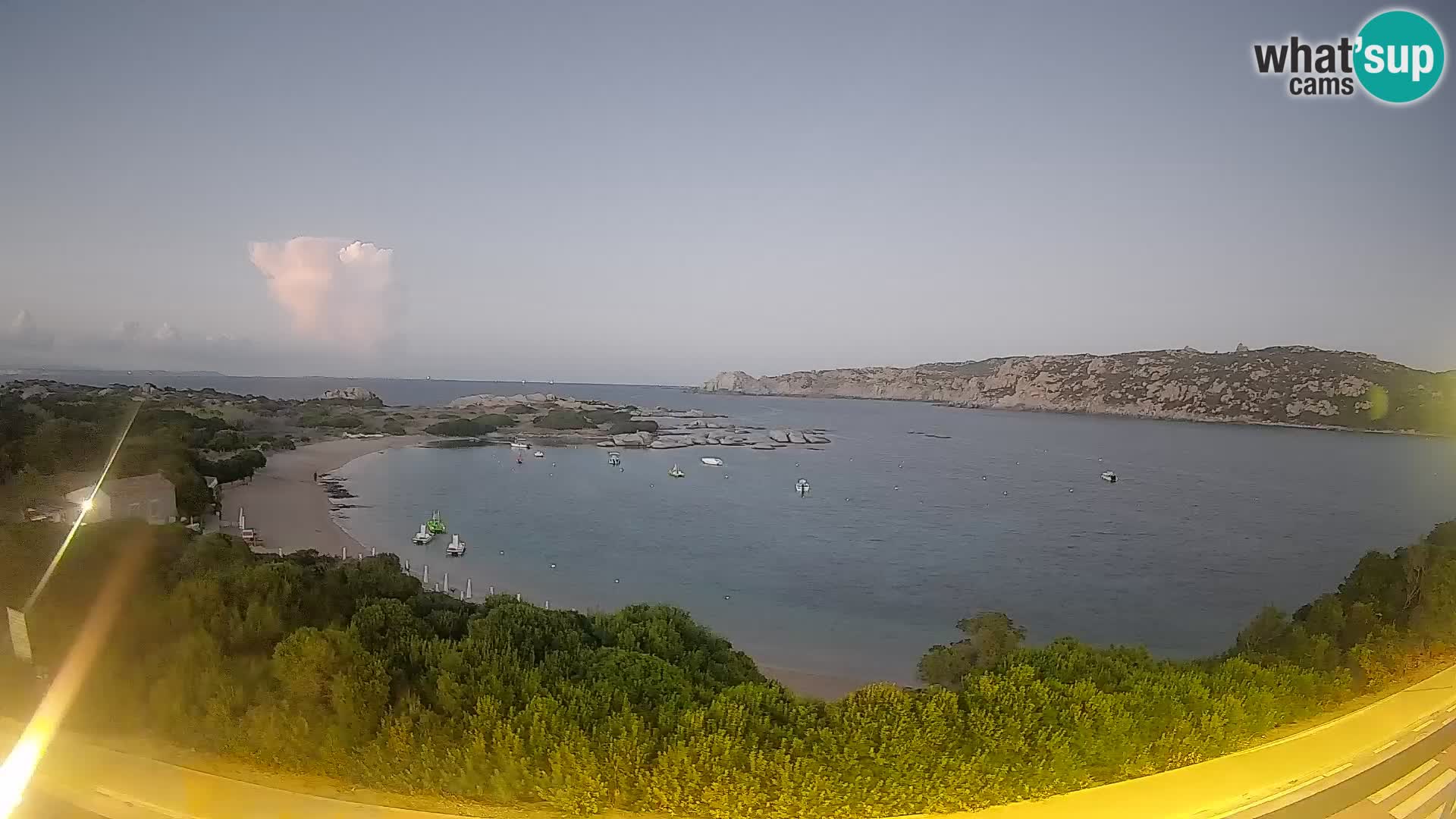 Webcam Rena di Levante – Vue en direct depuis Capo Testa