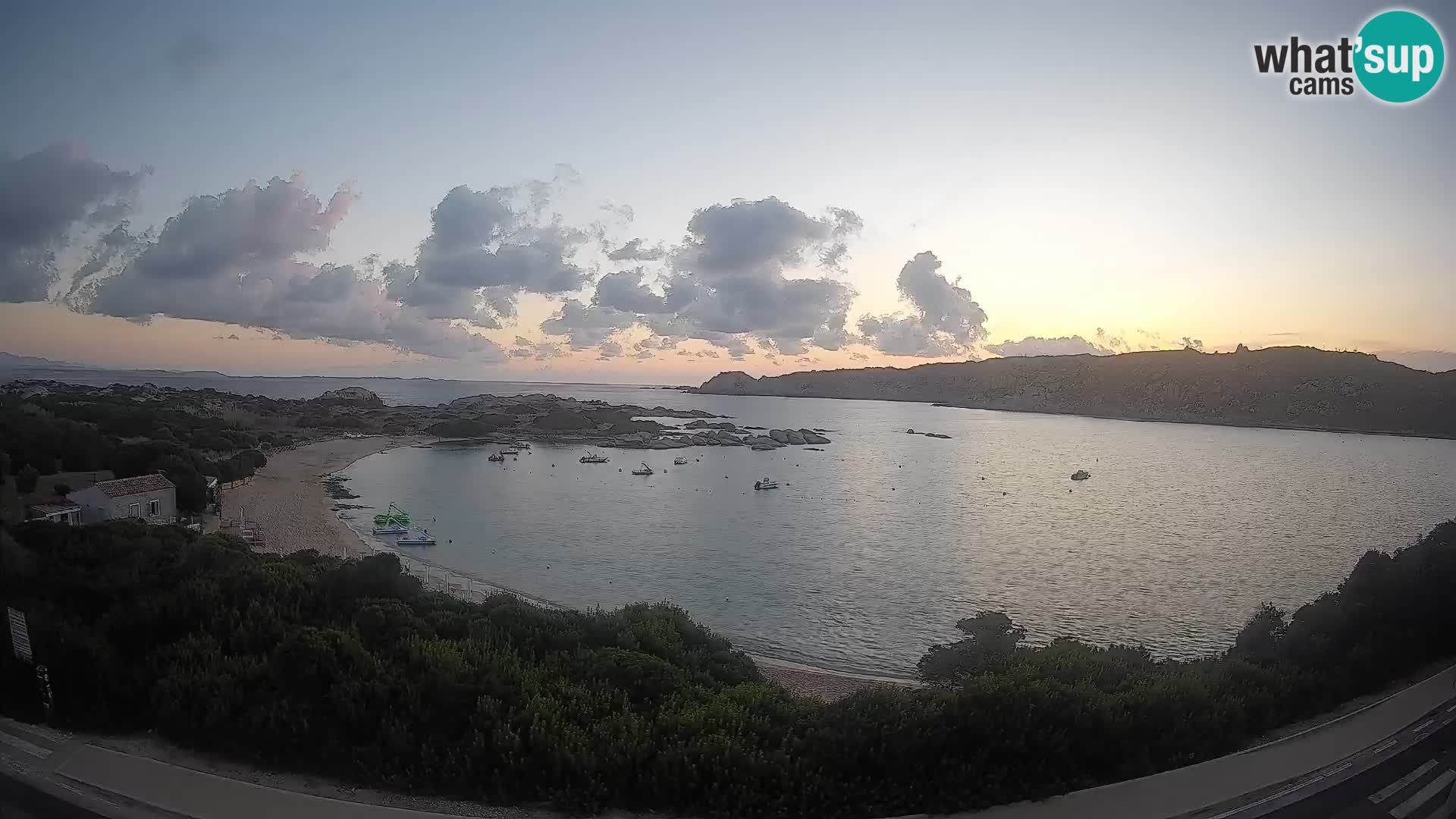 Webcam Rena di Levante – Live View from Capo Testa