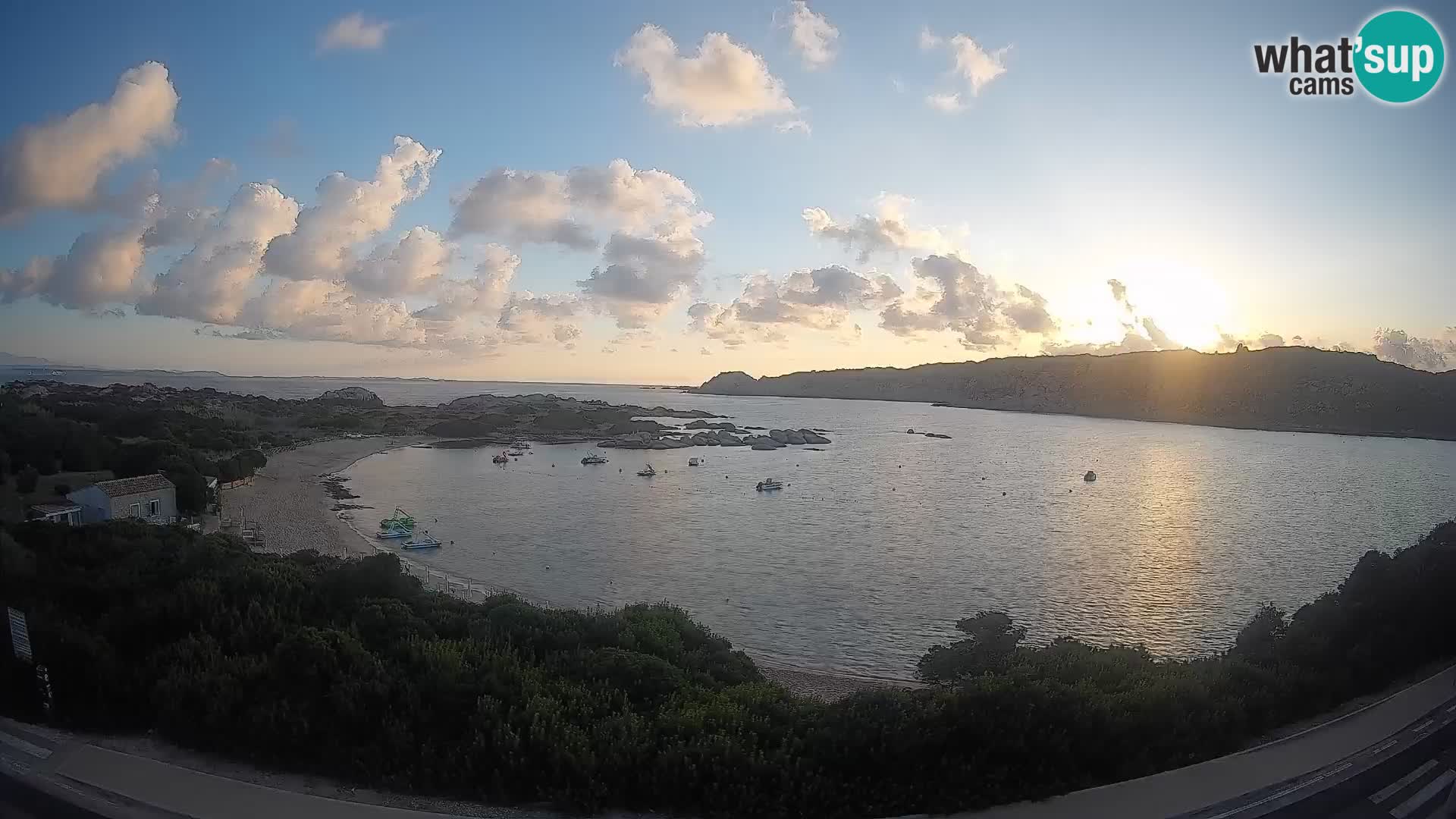 Webcam Rena di Levante – Live View from Capo Testa