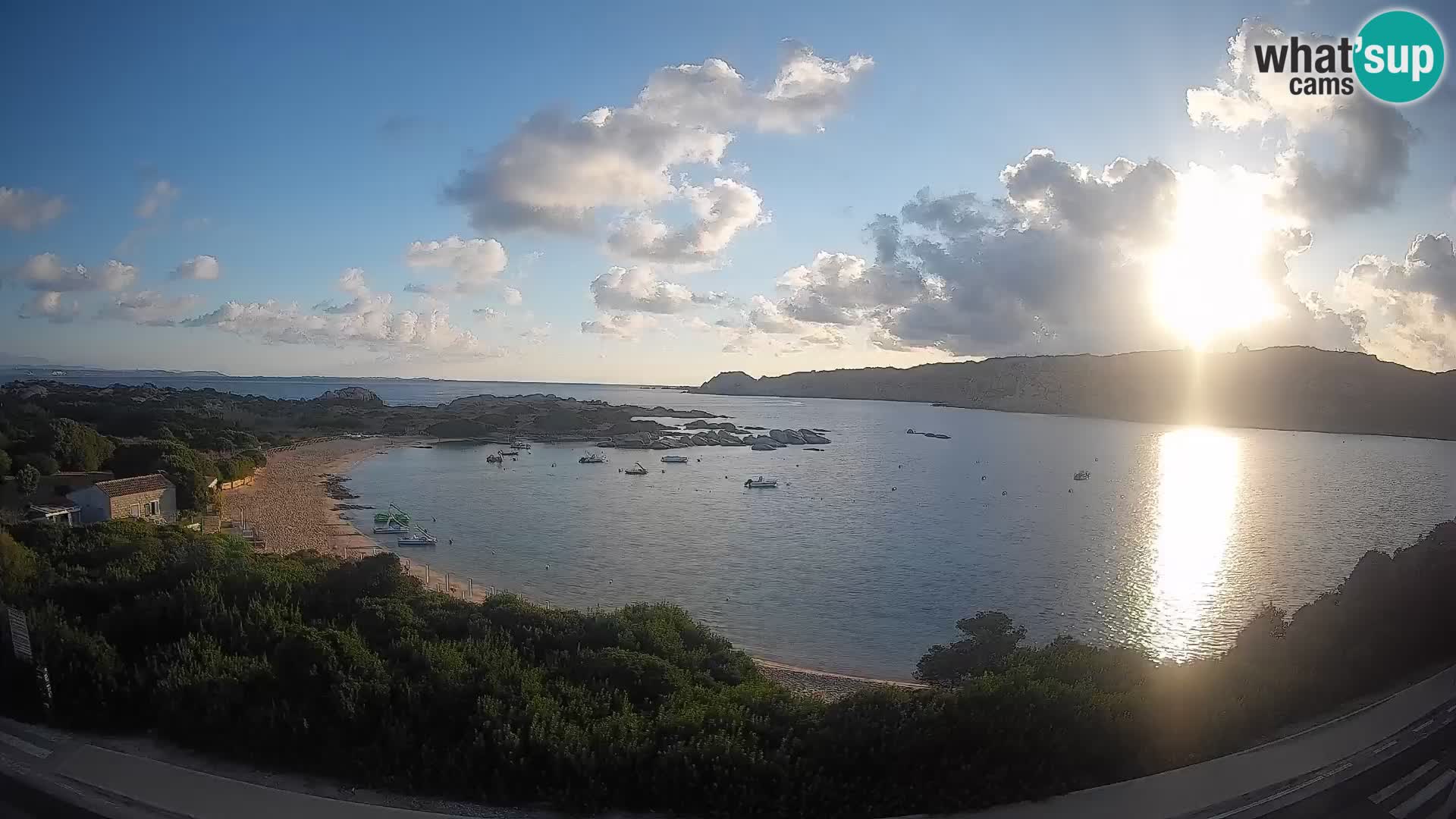 Webcam Rena di Levante – Vue en direct depuis Capo Testa