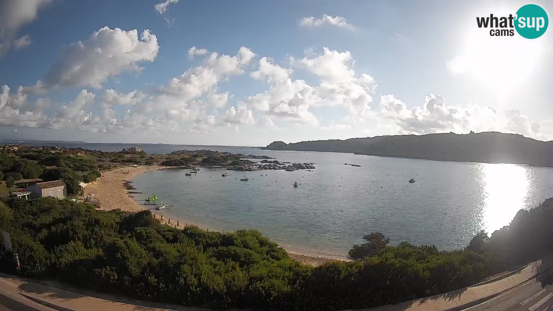 Webcam Rena di Levante – Vista en directo desde Capo Testa