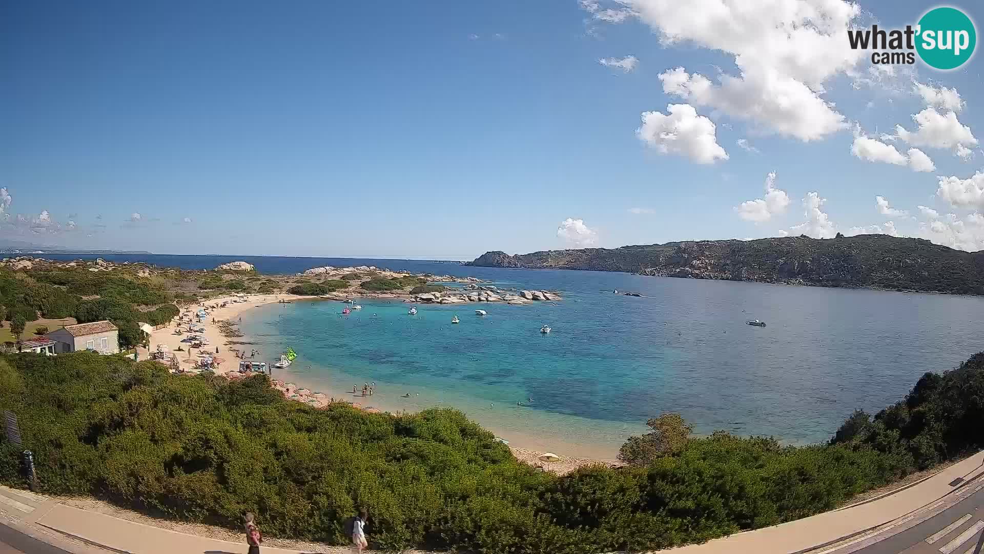 Webcam Rena di Levante – Live View from Capo Testa