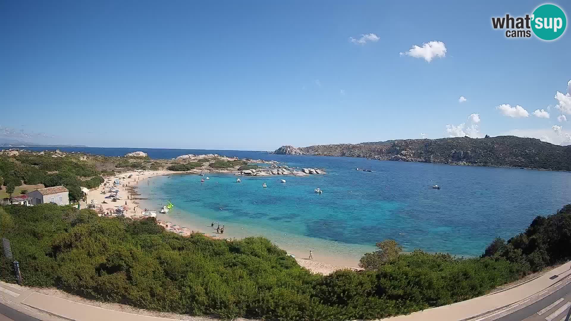 Webcam Rena di Levante – Live View from Capo Testa