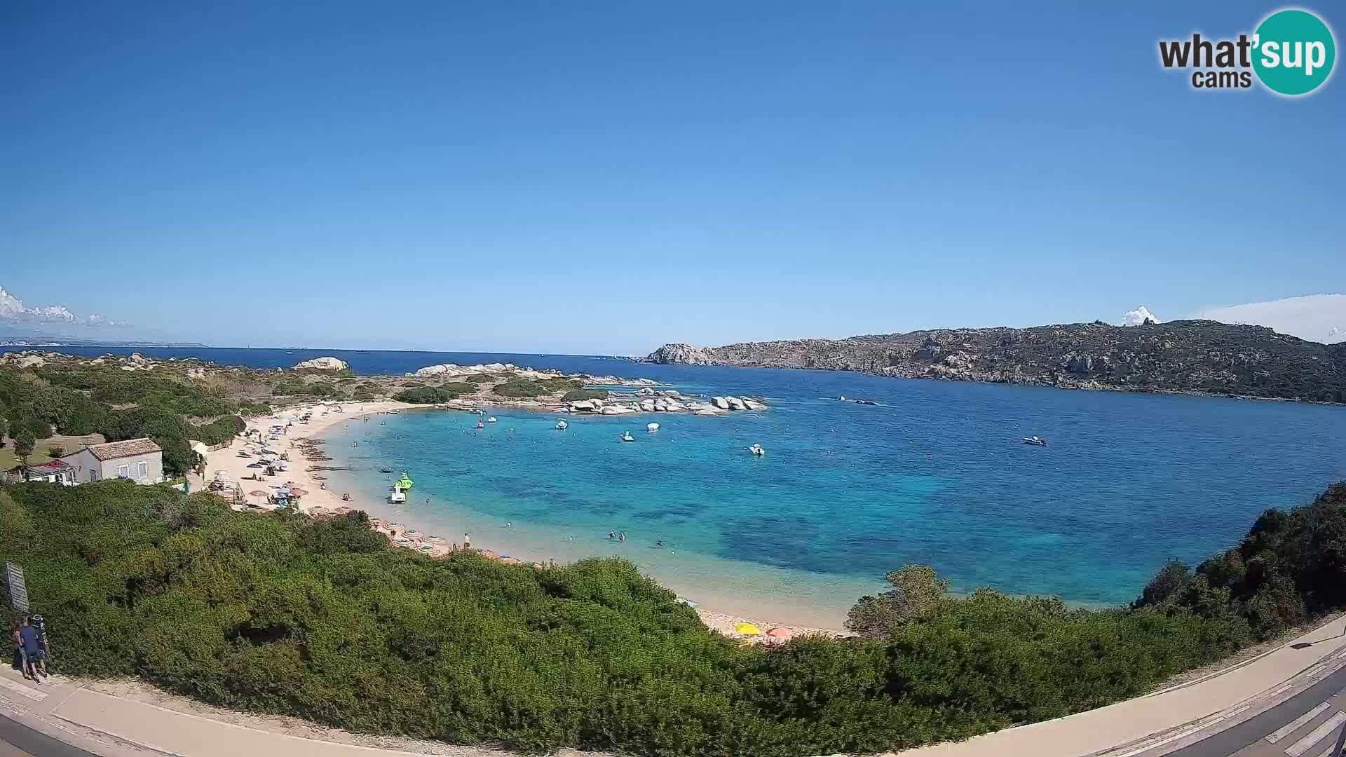 Webcam Rena di Levante – Live View from Capo Testa