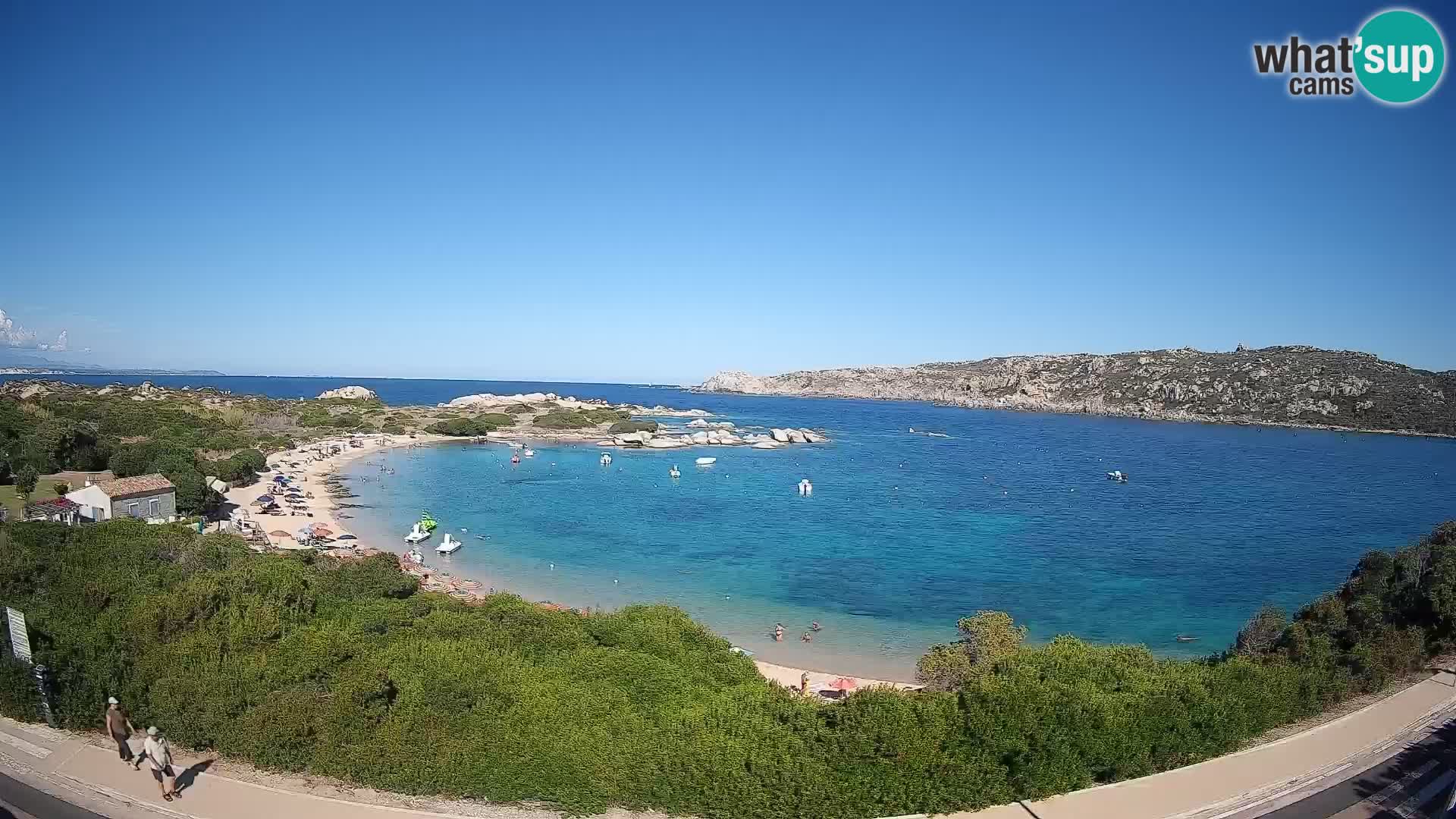 Webcam Rena di Levante – Live View from Capo Testa