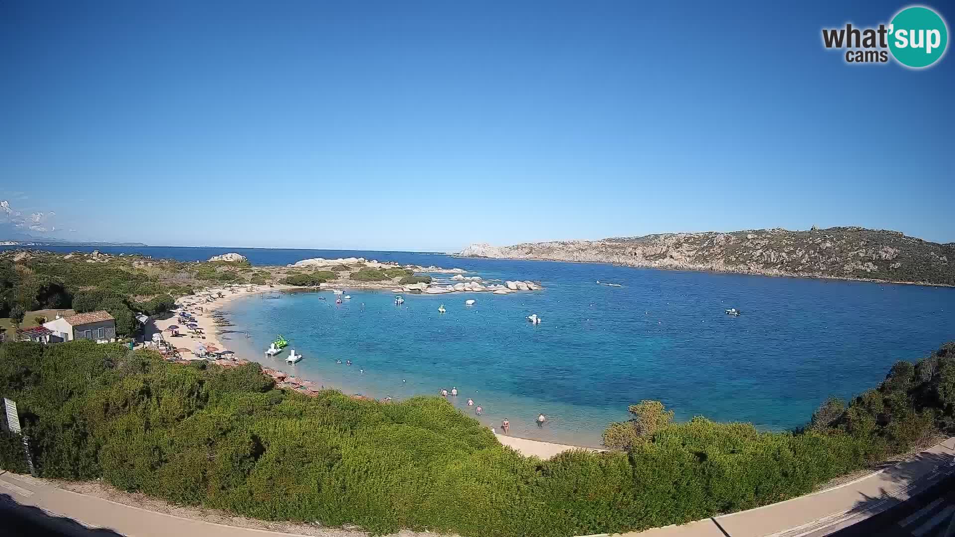 Webcam Rena di Levante – Vista live da Capo Testa