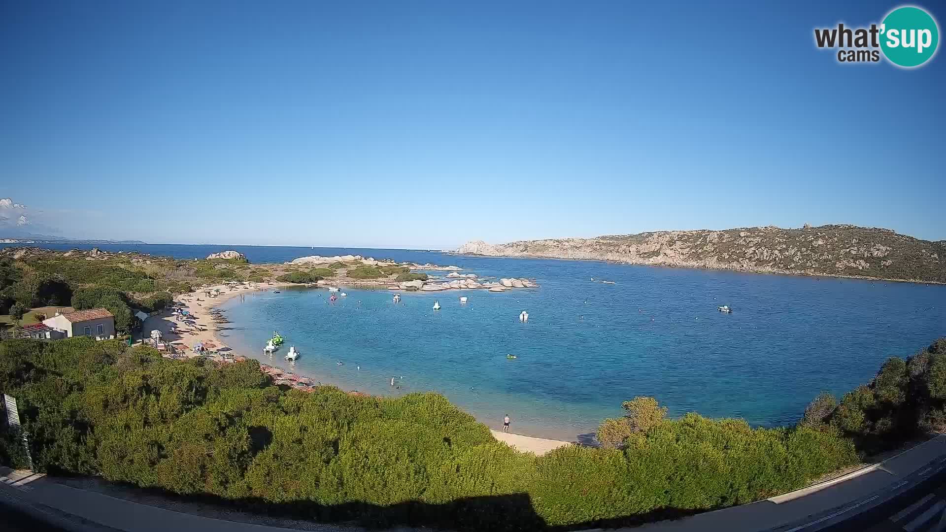Webcam Rena di Levante – Vue en direct depuis Capo Testa