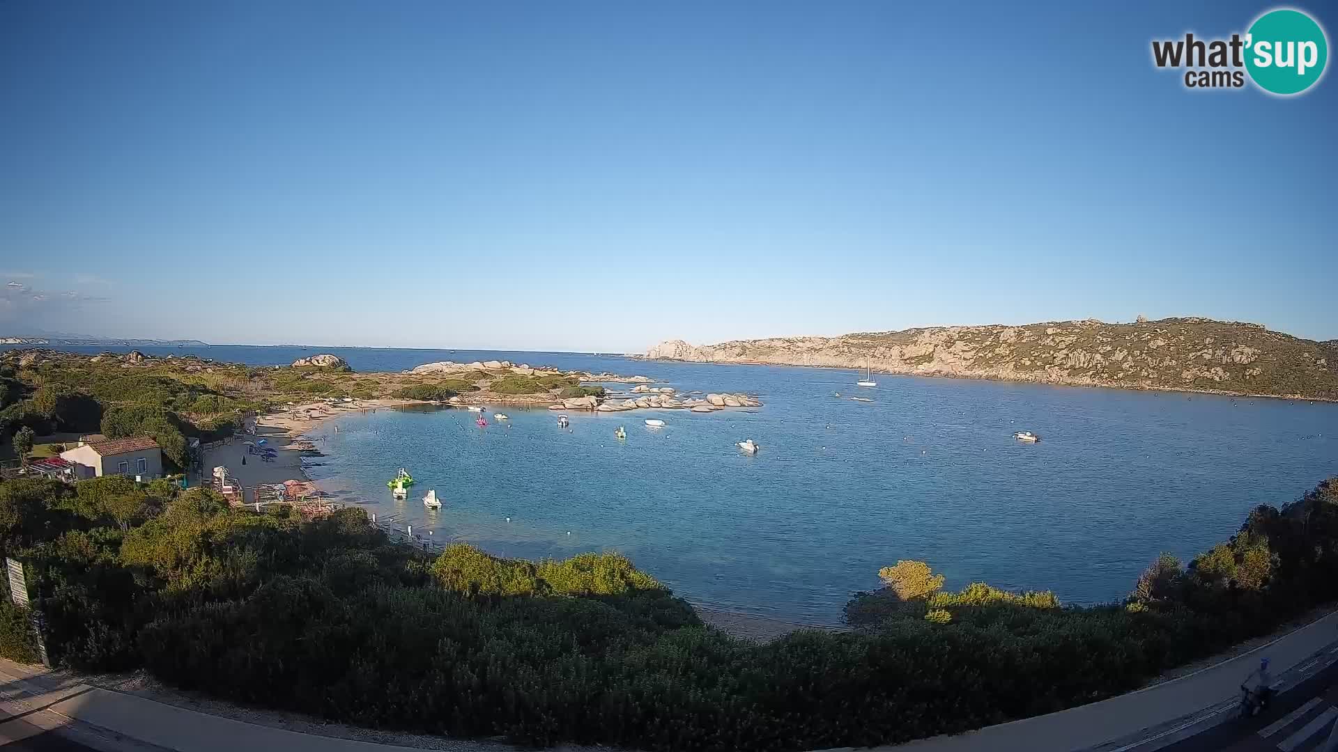 Webcam Rena di Levante – Live View from Capo Testa