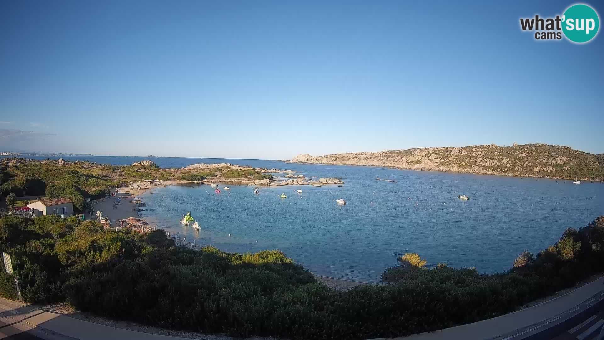 Webcam Rena di Levante – Live View from Capo Testa