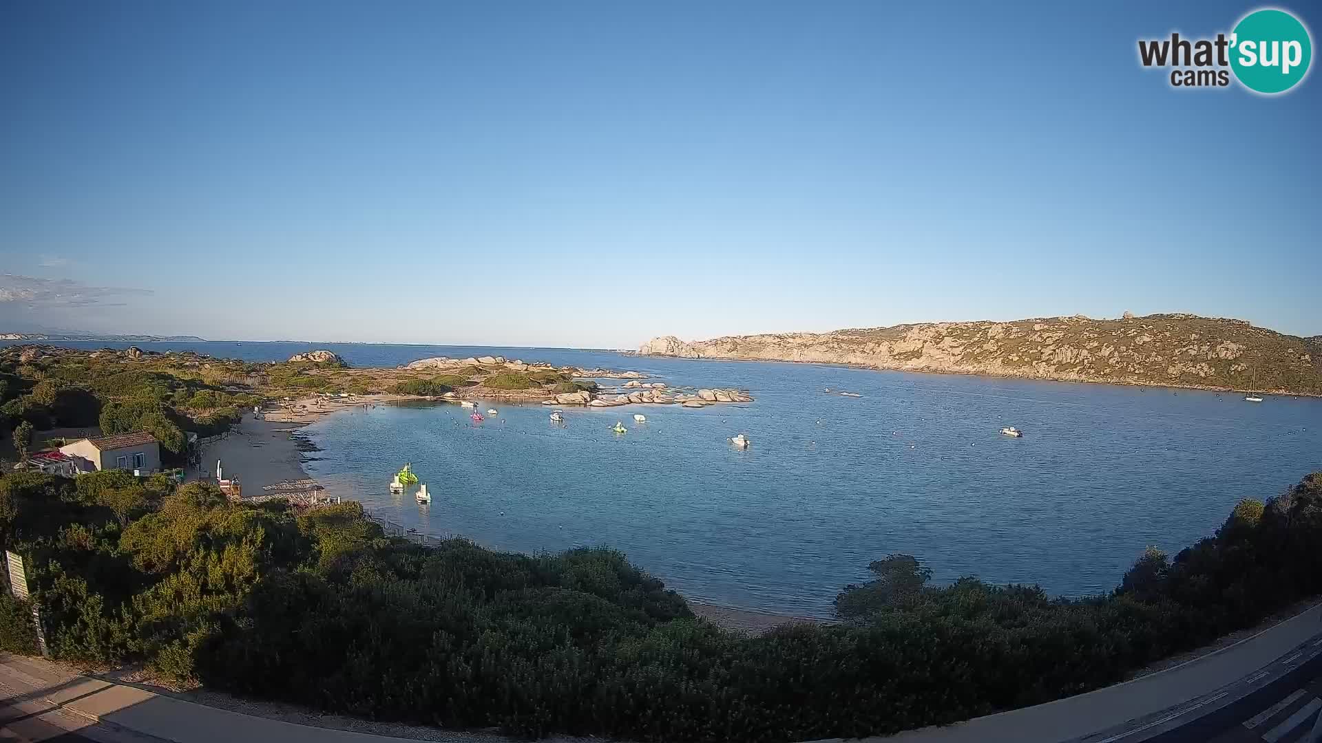 Webcam Rena di Levante – Vue en direct depuis Capo Testa
