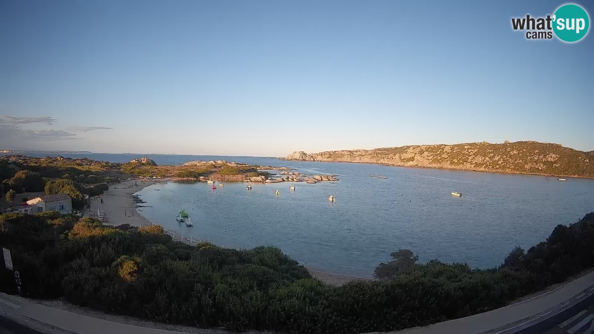 Webcam Rena di Levante – Live View from Capo Testa