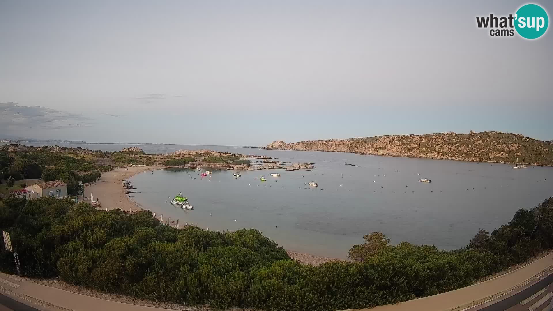 Webcam Rena di Levante – Live View from Capo Testa