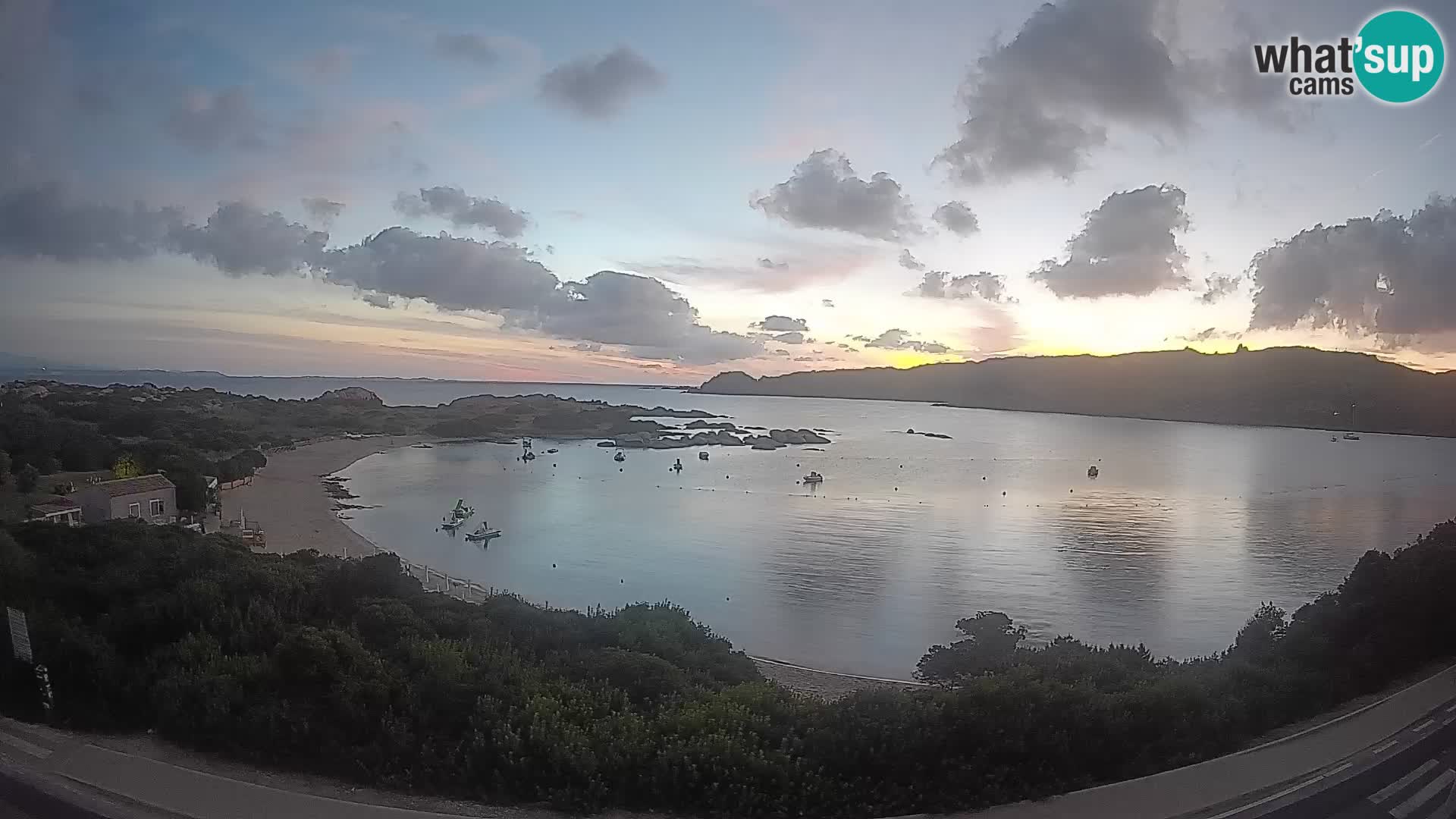 Webcam Rena di Levante – Live View from Capo Testa