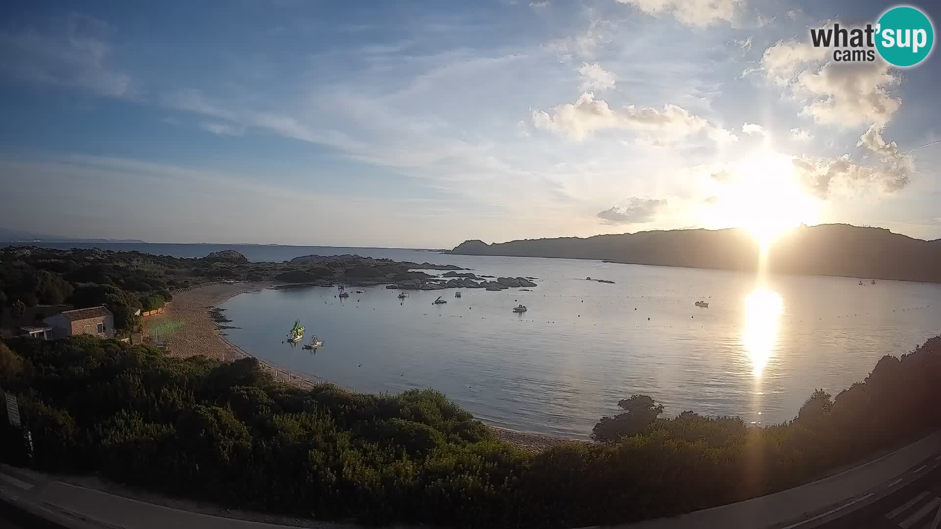 Webcam Rena di Levante – Live View from Capo Testa