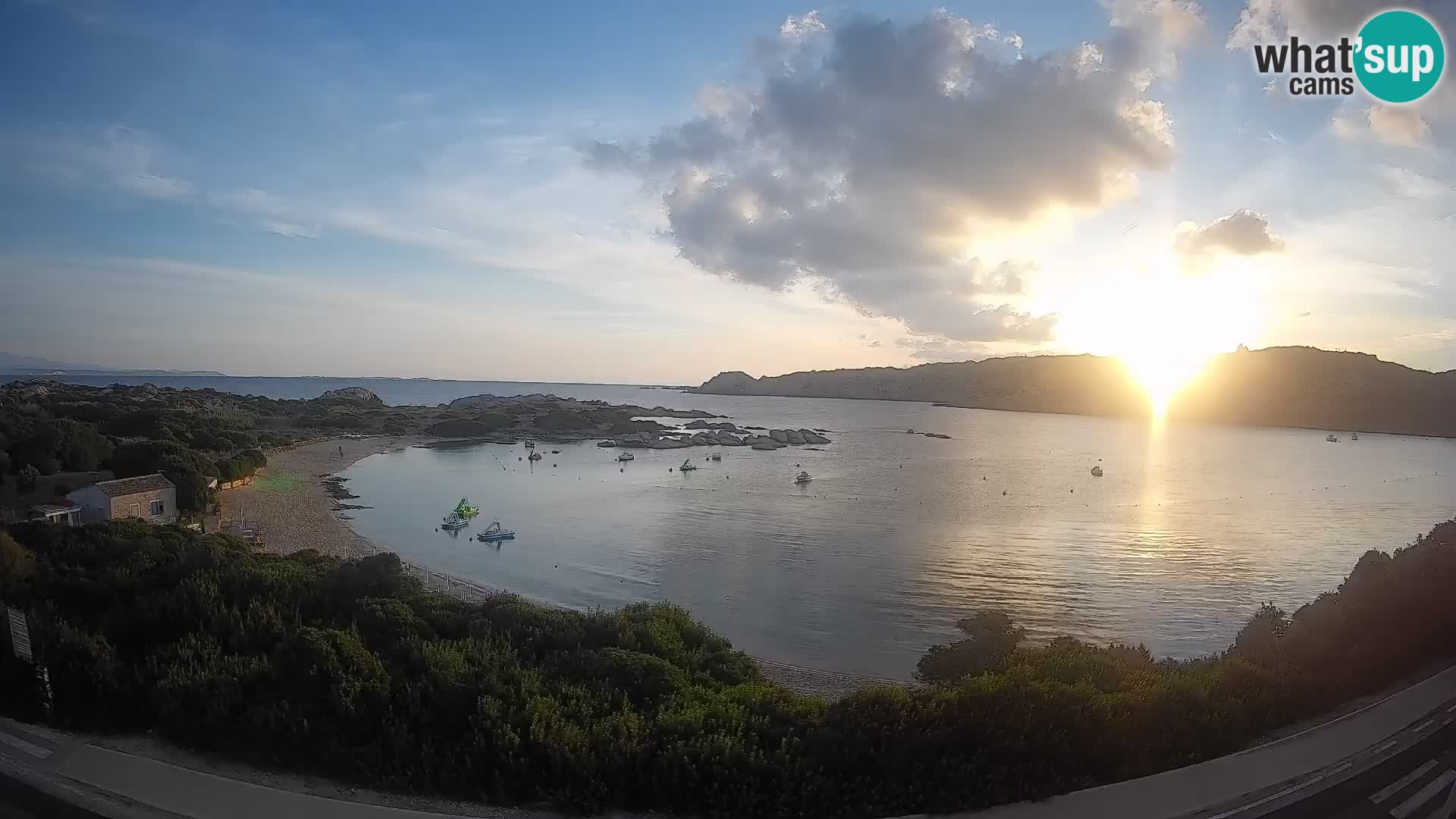 Webcam Rena di Levante – Vue en direct depuis Capo Testa