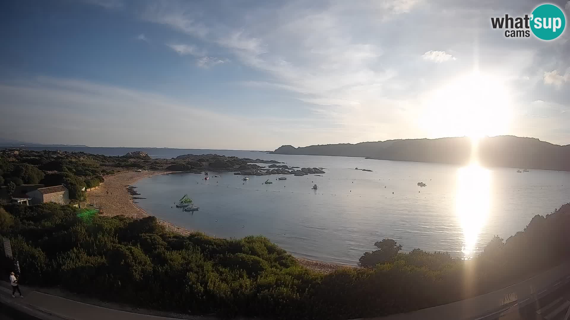 Spletna kamera Rena di Levante – Pogled v živo na Capo Testa