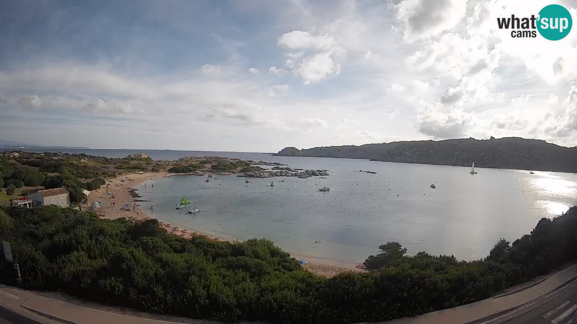 Webcam Rena di Levante – Vista live da Capo Testa