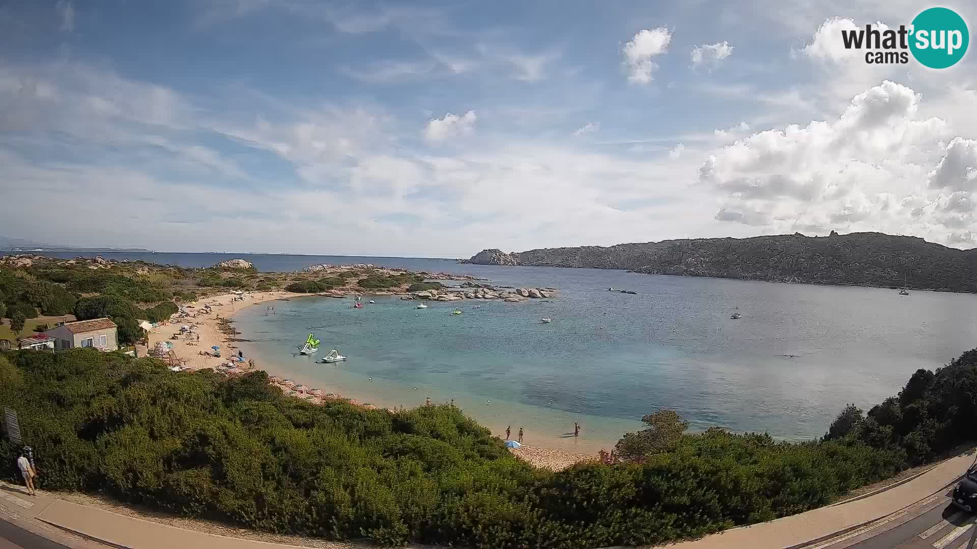 Webcam Rena di Levante – Vue en direct depuis Capo Testa