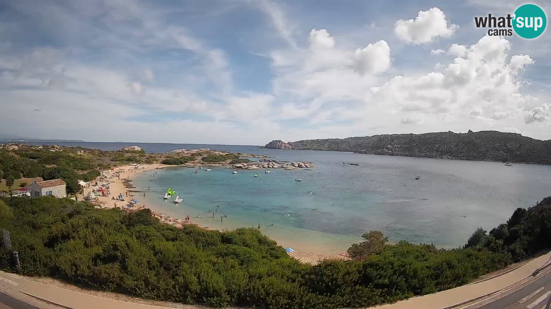 Webcam Rena di Levante – Live View from Capo Testa