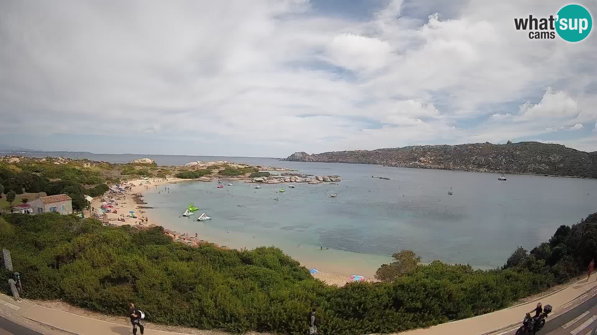 Webcam Rena di Levante – Vue en direct depuis Capo Testa