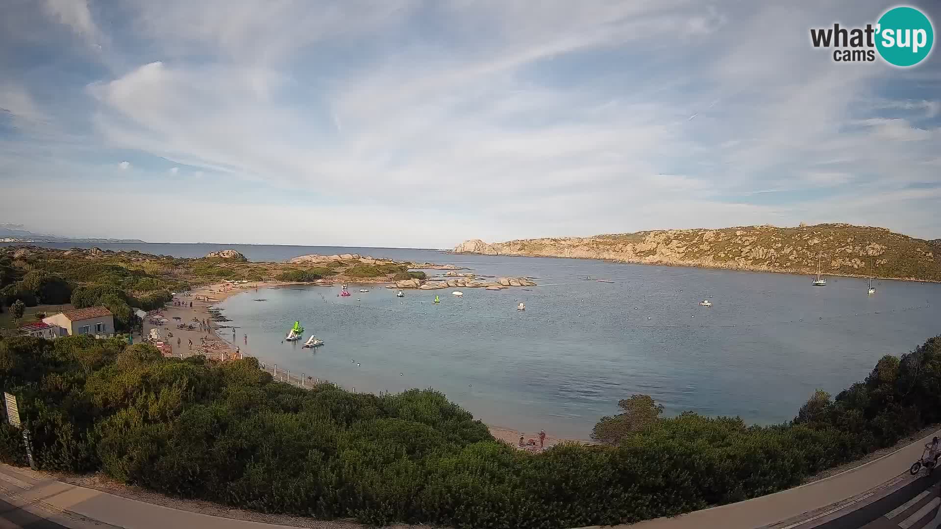 Webcam Rena di Levante – Live View from Capo Testa