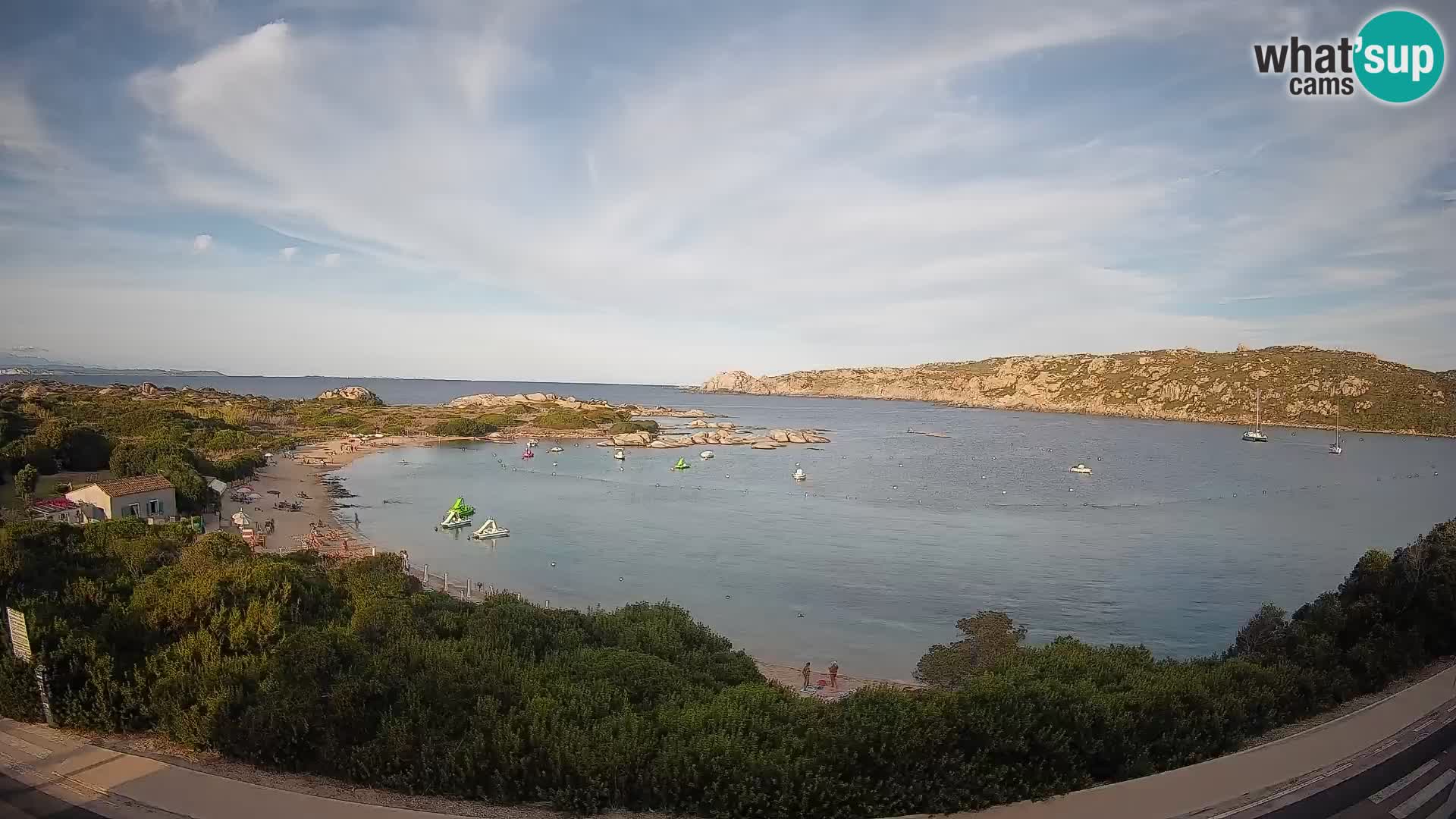 Webcam Rena di Levante – Vue en direct depuis Capo Testa