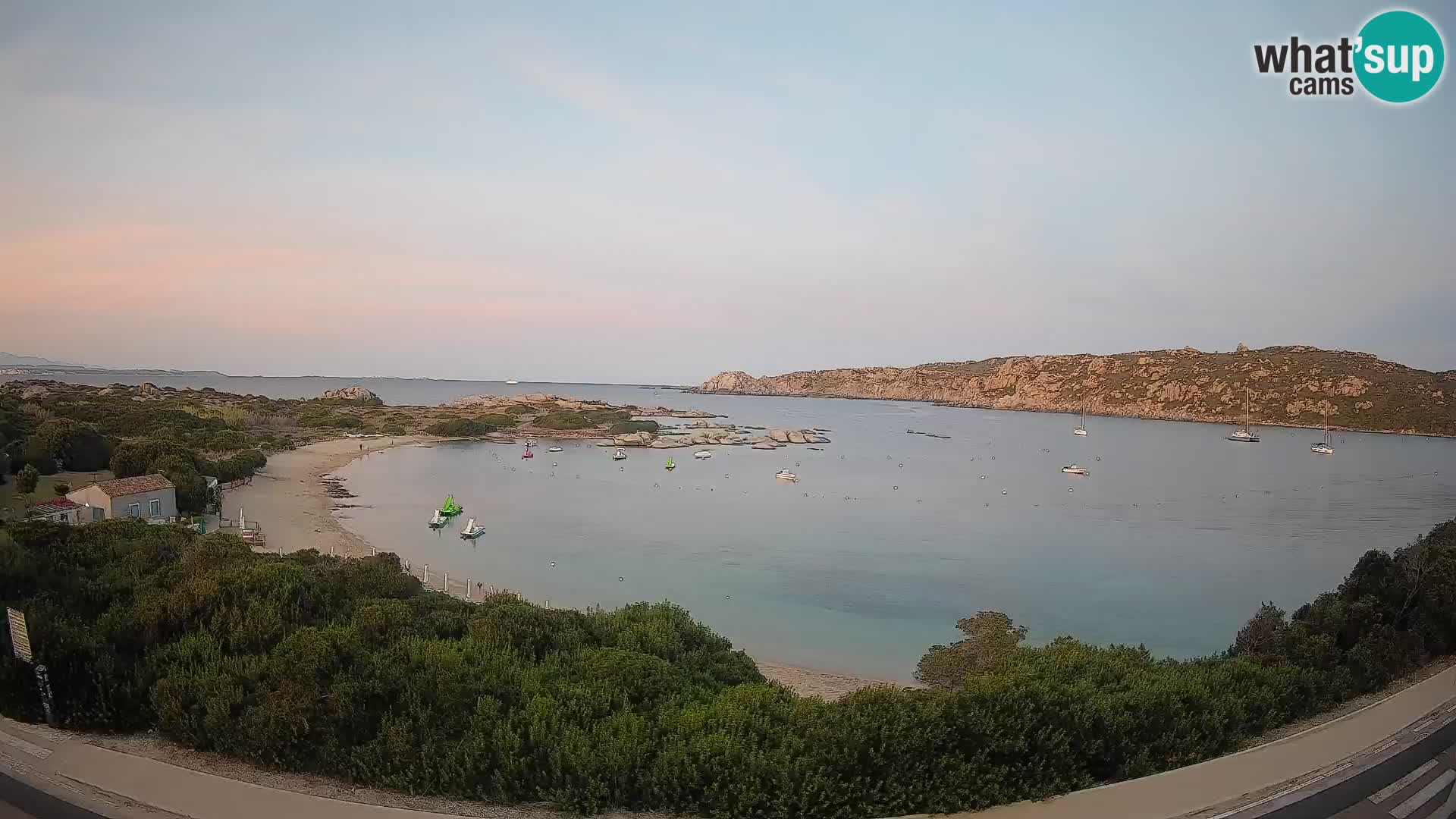 Webcam Rena di Levante – Live View from Capo Testa