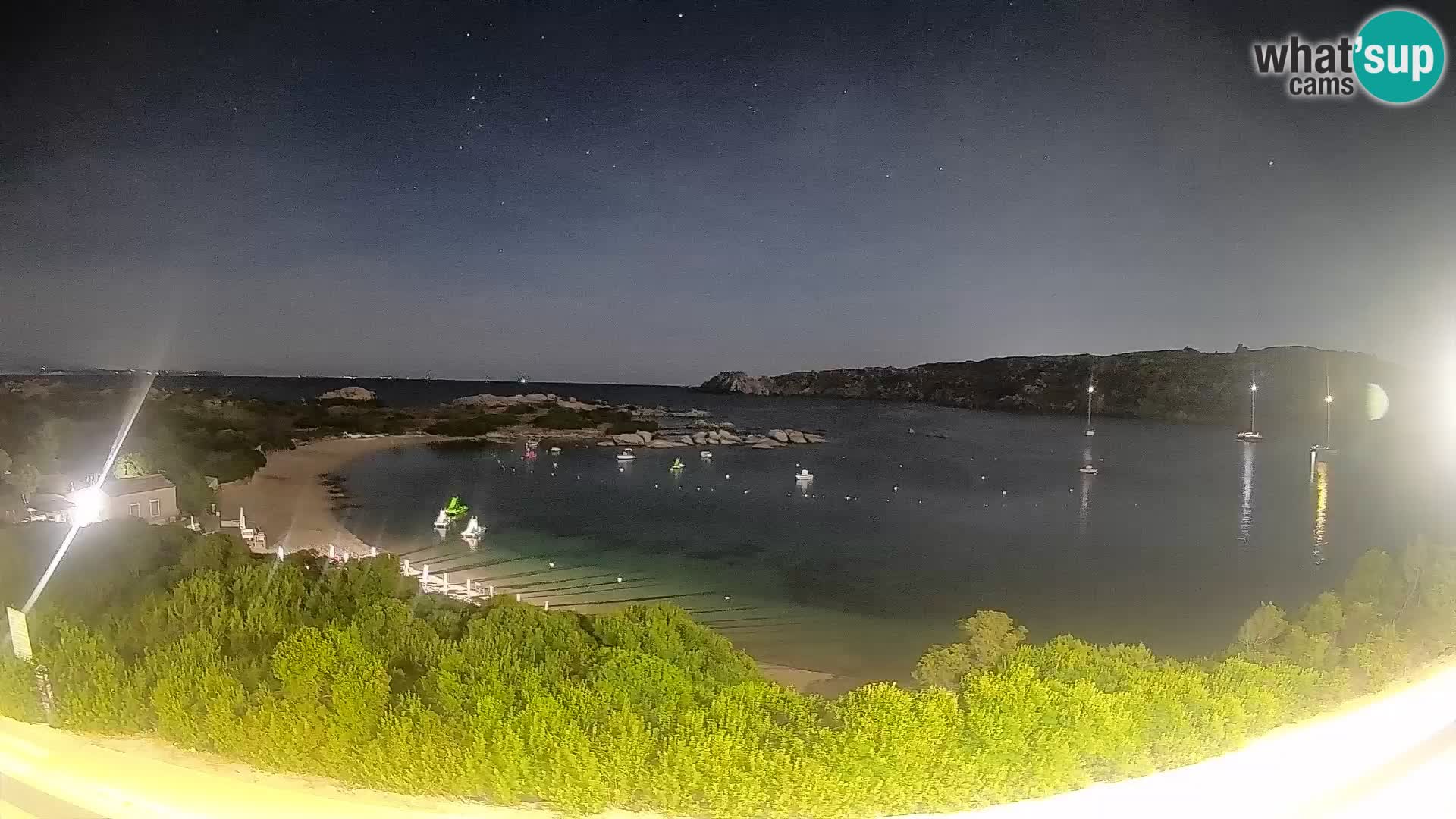 Webcam Rena di Levante – Live View from Capo Testa