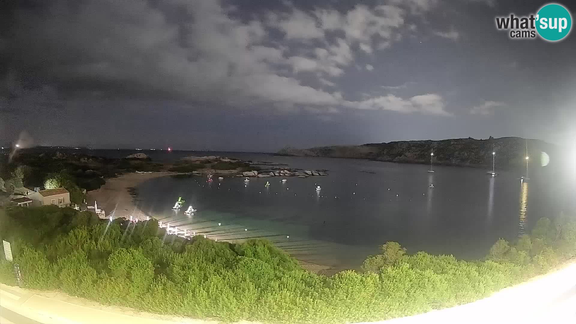 Web kamera Rena di Levante – Pogled uživo s Capo Testa