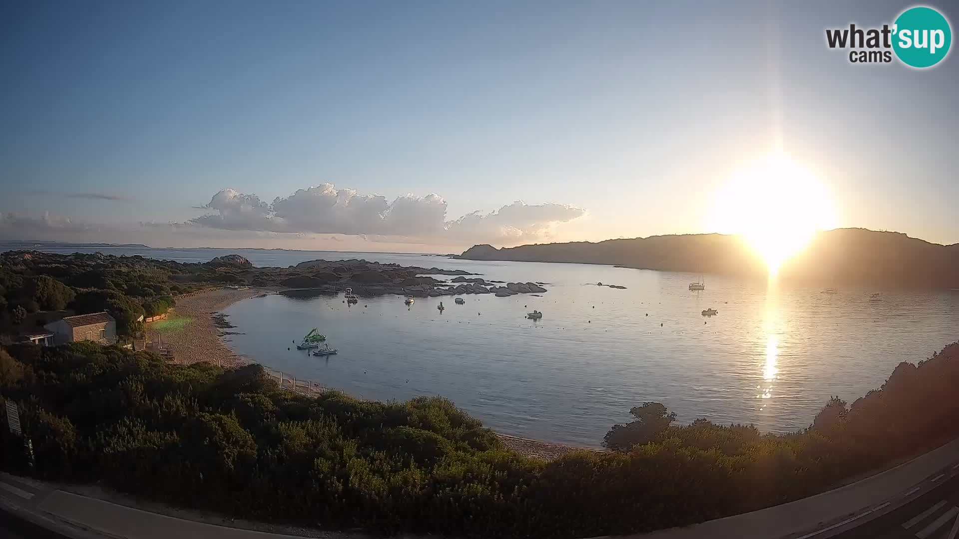 Webcam Rena di Levante – Vue en direct depuis Capo Testa