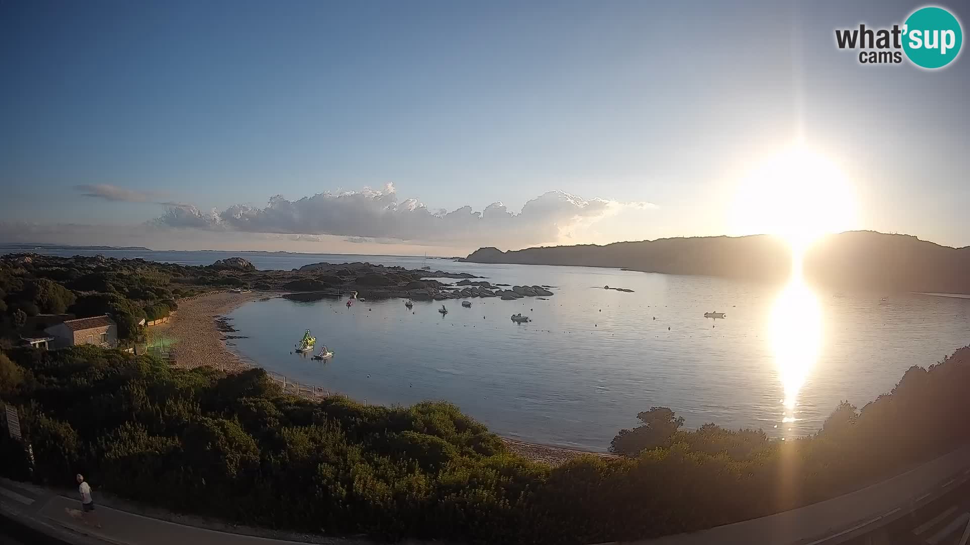 Webcam Rena di Levante – Vue en direct depuis Capo Testa