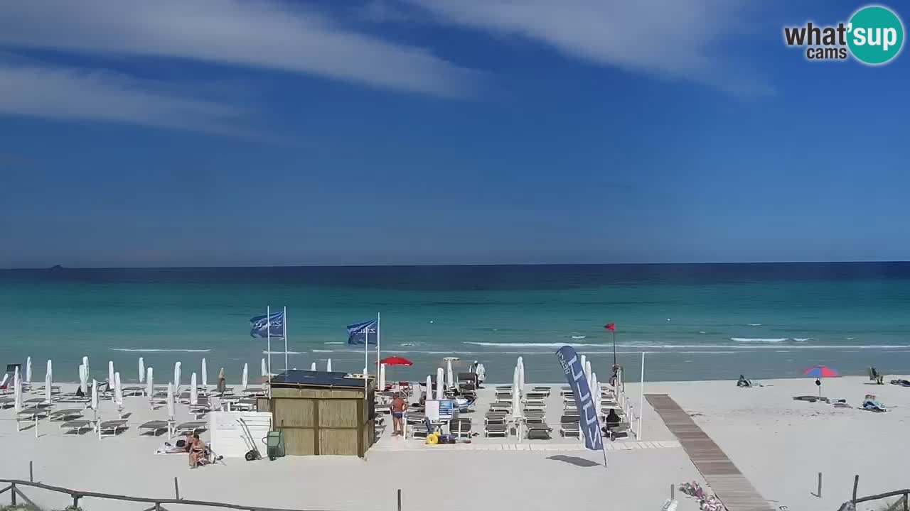 Webcam La Cinta spiaggia di San Teodoro (OT) – Sardegna