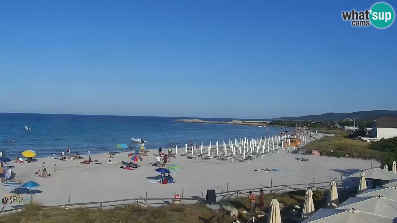 Webcam La Cinta spiaggia di San Teodoro (OT) – Sardegna