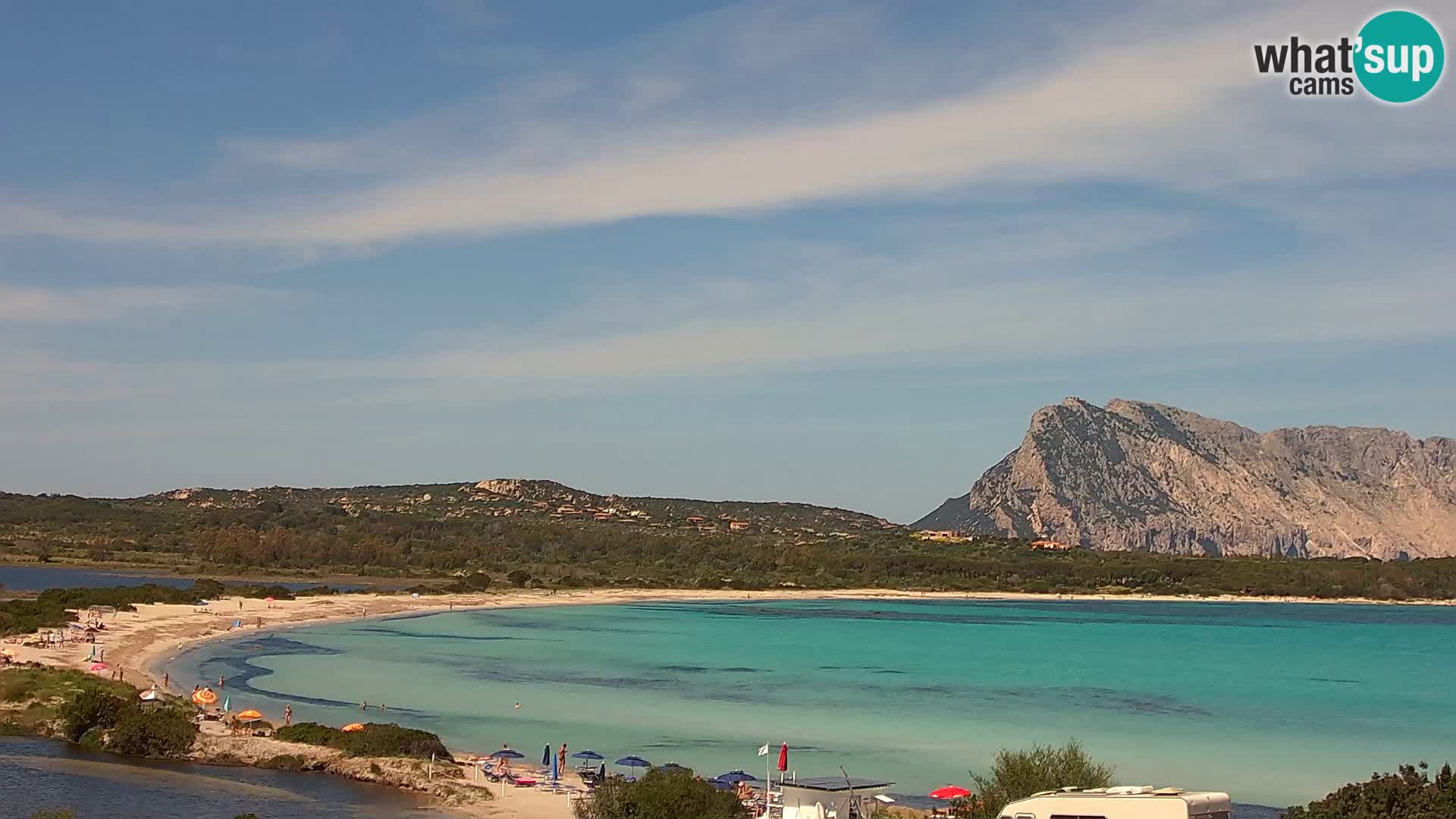 Spletna kamera San Teodoro – LU Impostu – Sardinija – Italija