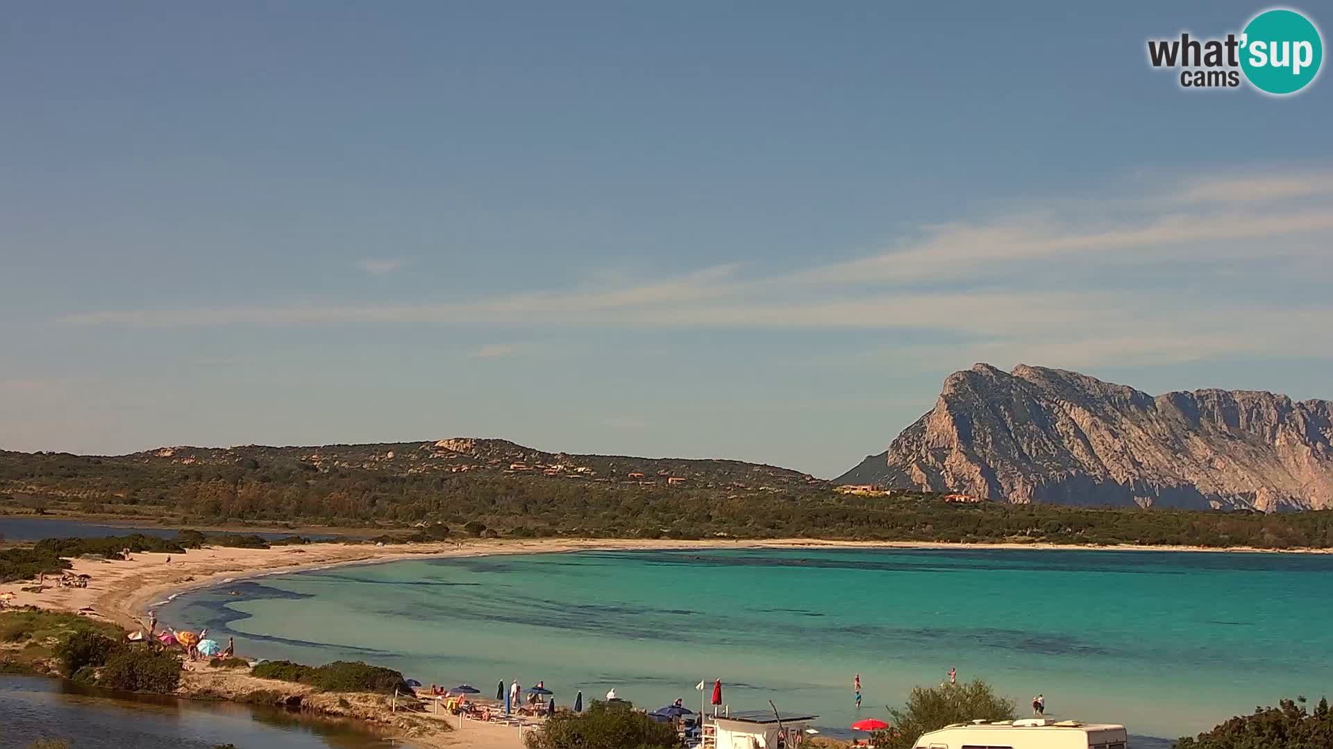 Spletna kamera San Teodoro – LU Impostu – Sardinija – Italija