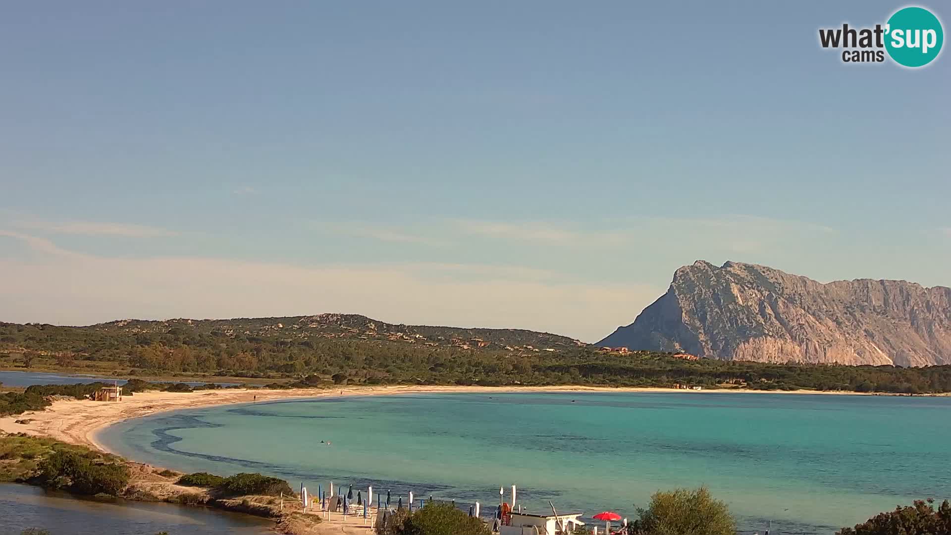Spletna kamera San Teodoro – LU Impostu – Sardinija – Italija