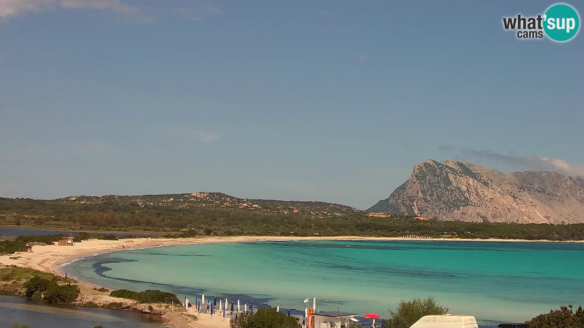 Spletna kamera San Teodoro – LU Impostu – Sardinija – Italija