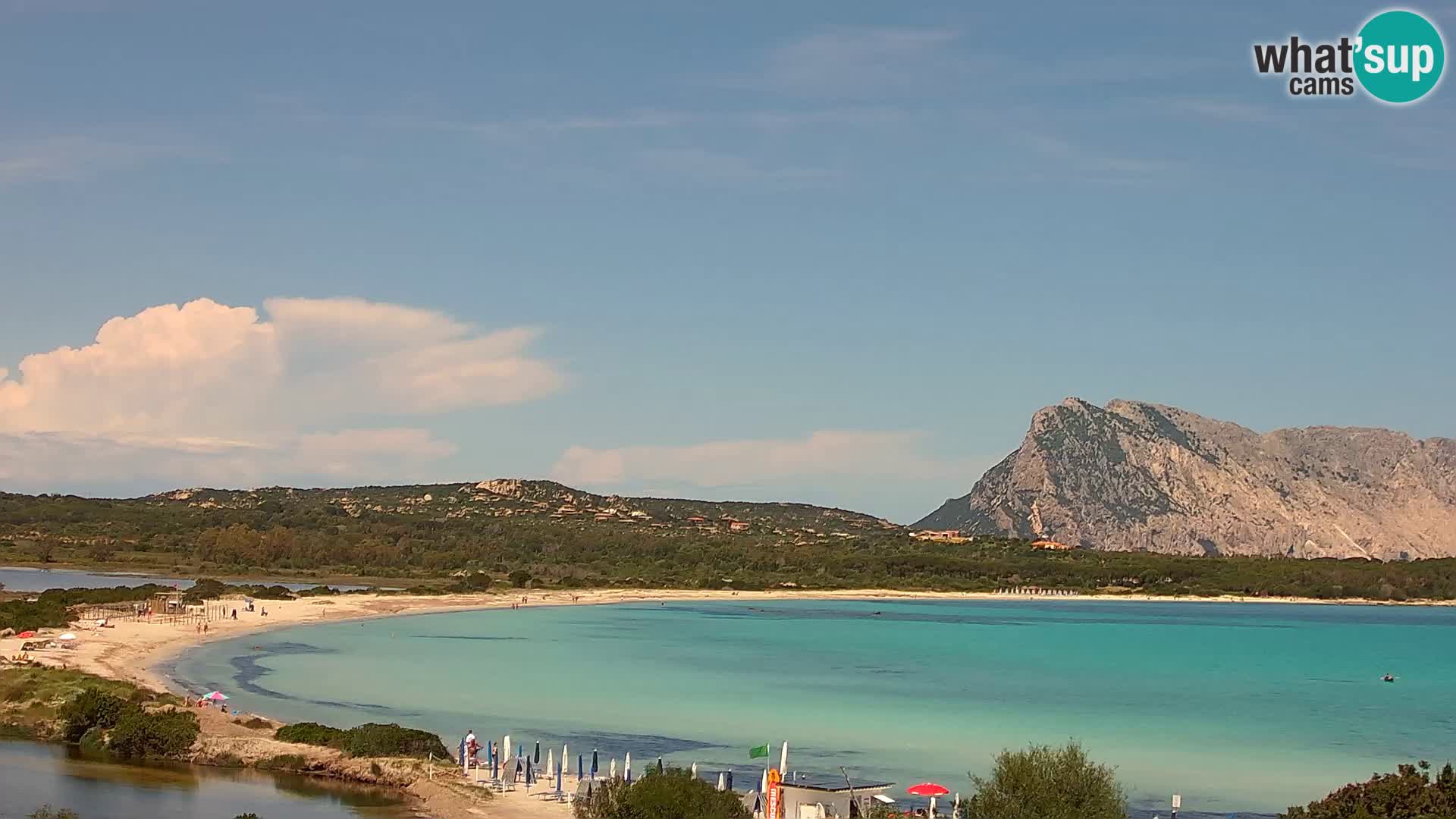 San Teodoro webcam – LU Impostu – Sardinien – Italien