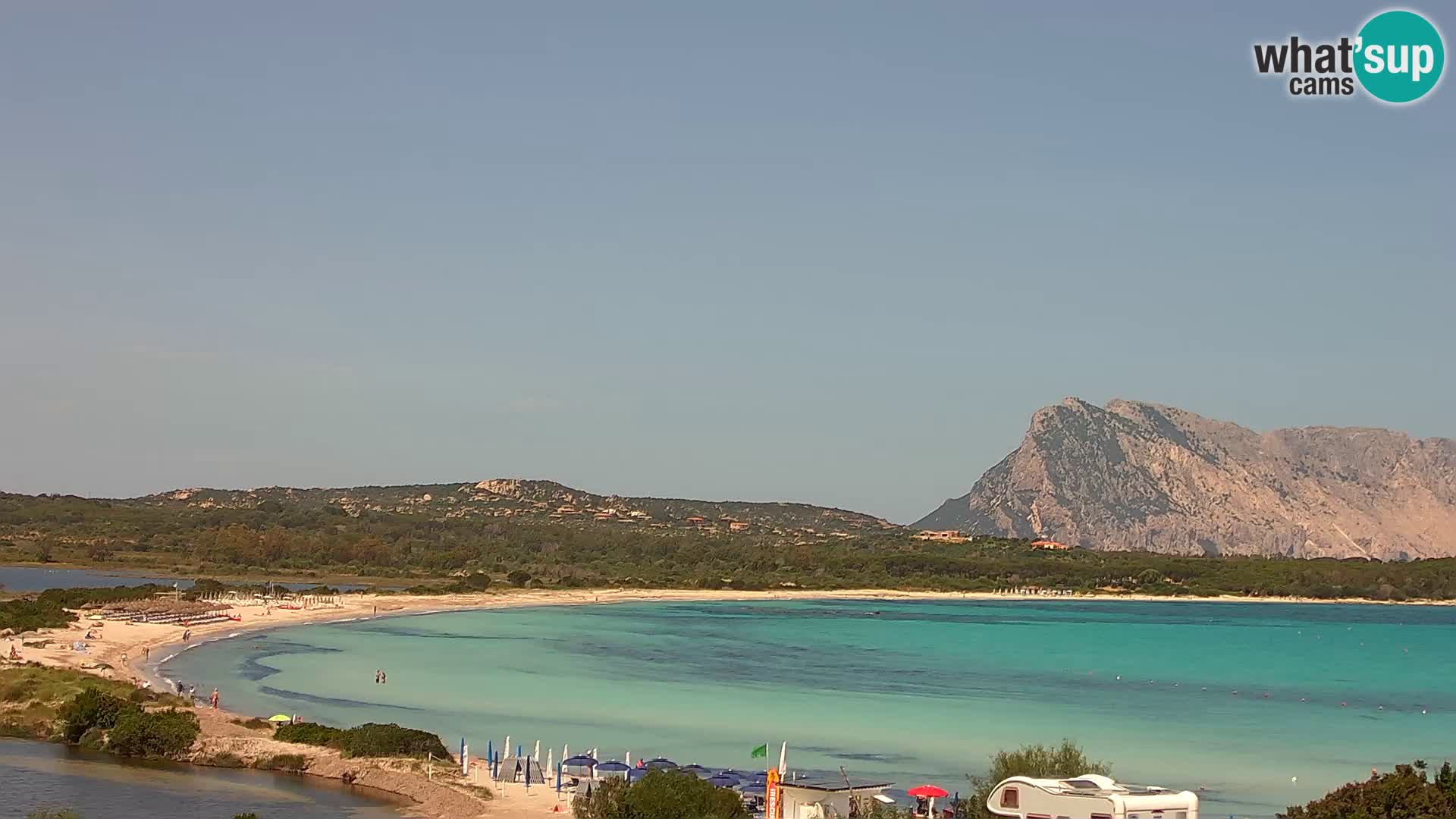Spletna kamera San Teodoro – LU Impostu – Sardinija – Italija