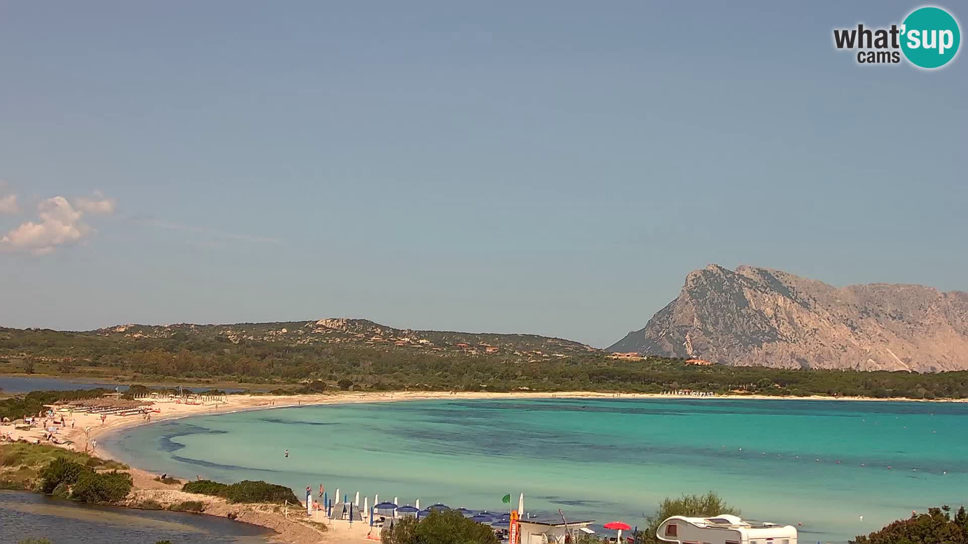Spletna kamera San Teodoro – LU Impostu – Sardinija – Italija