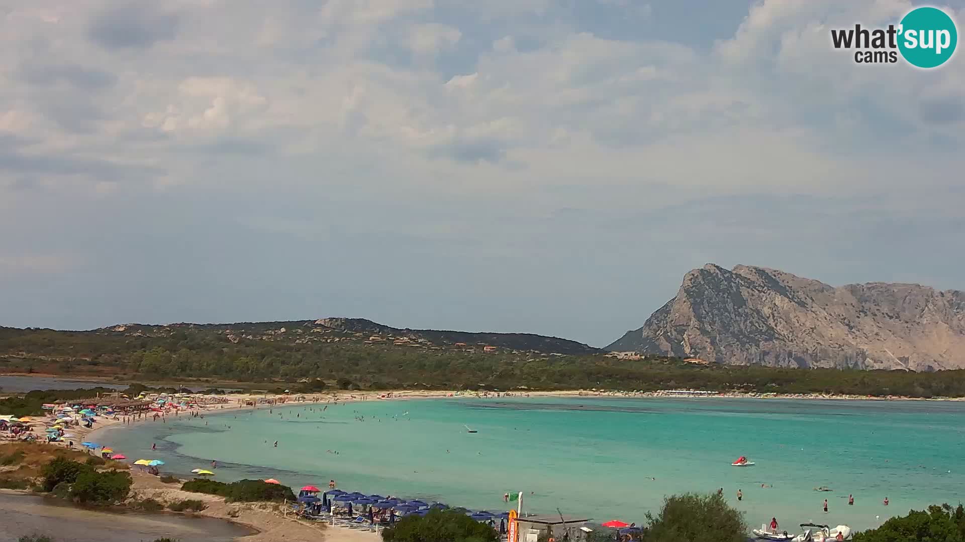 Spletna kamera San Teodoro – LU Impostu – Sardinija – Italija