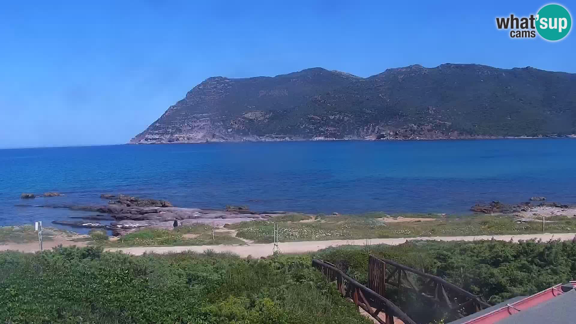 Porto Ferro webcam Sassari – Plages de Sardaigne Live cam