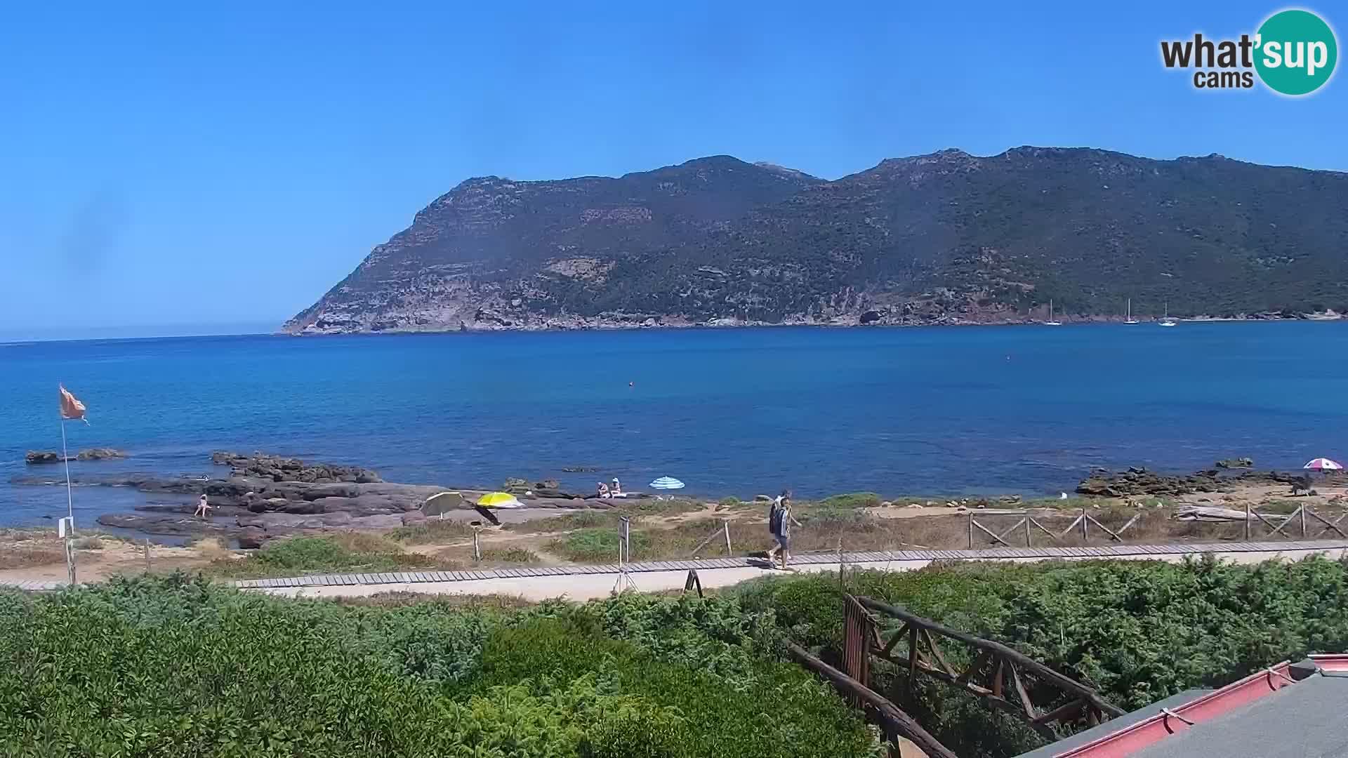 Spletna kamera Porto Ferro Sassari – plaže na Sardiniji v živo