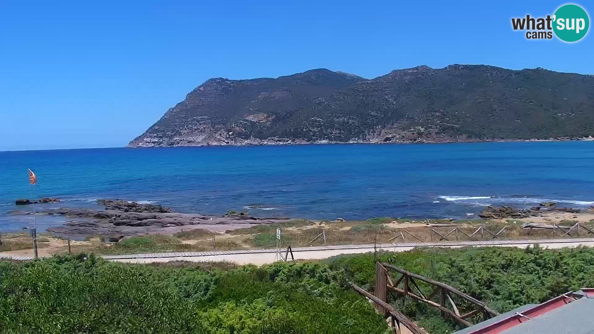 Porto Ferro webcam Sassari – playas de Cerdeña Live cam