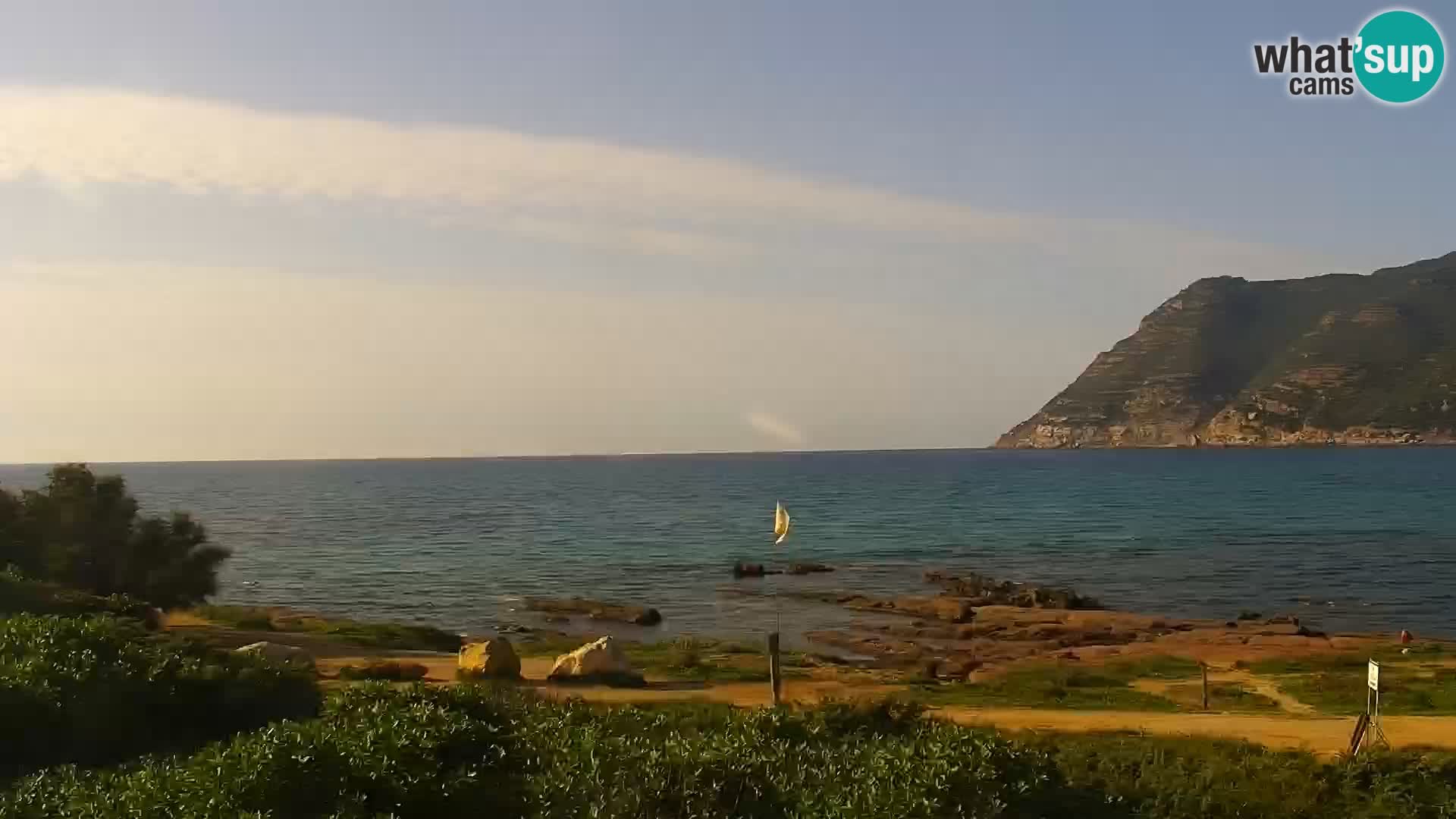 Spletna kamera Porto Ferro Sassari – plaže na Sardiniji v živo