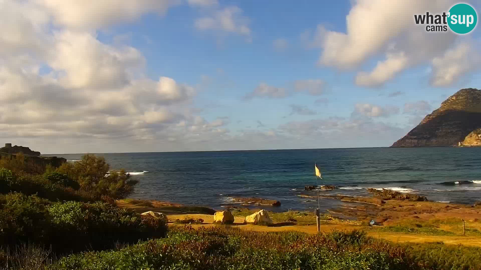 Web kamera Porto Ferro Sassari – plaže na Sardiniji u živo