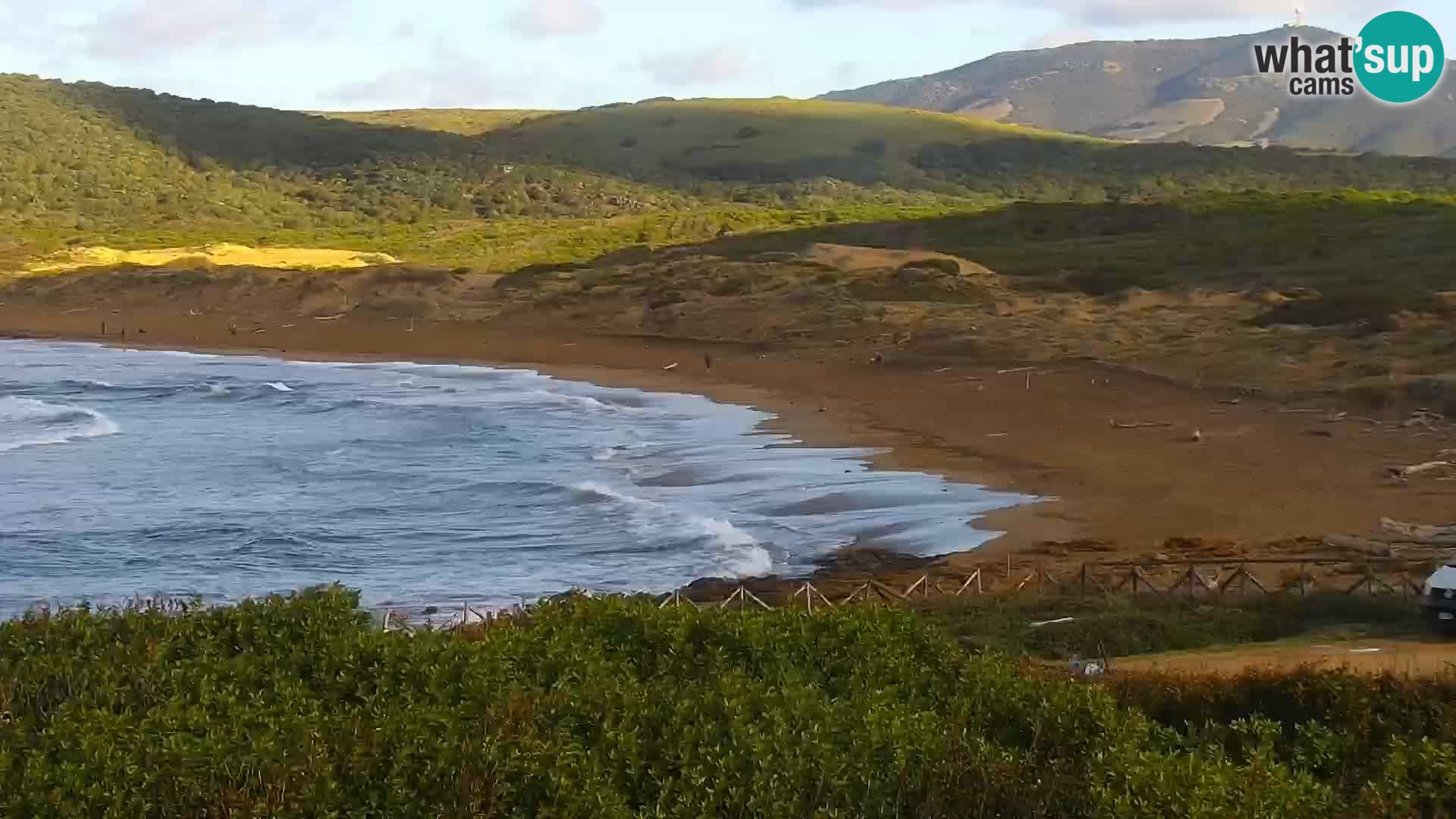 Porto Ferro webcam Sassari – Sardinia beaches Live cam