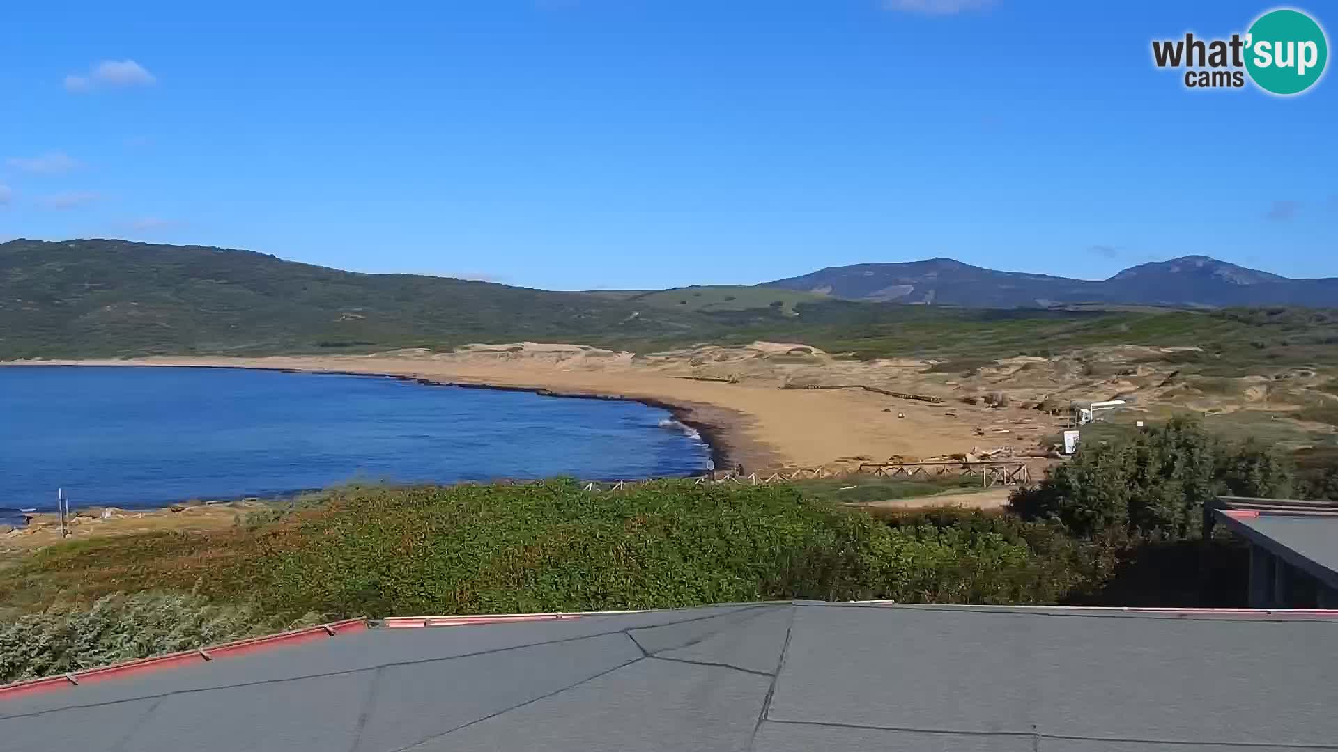 Porto Ferro webcam Sassari – Sardinia beaches Live cam