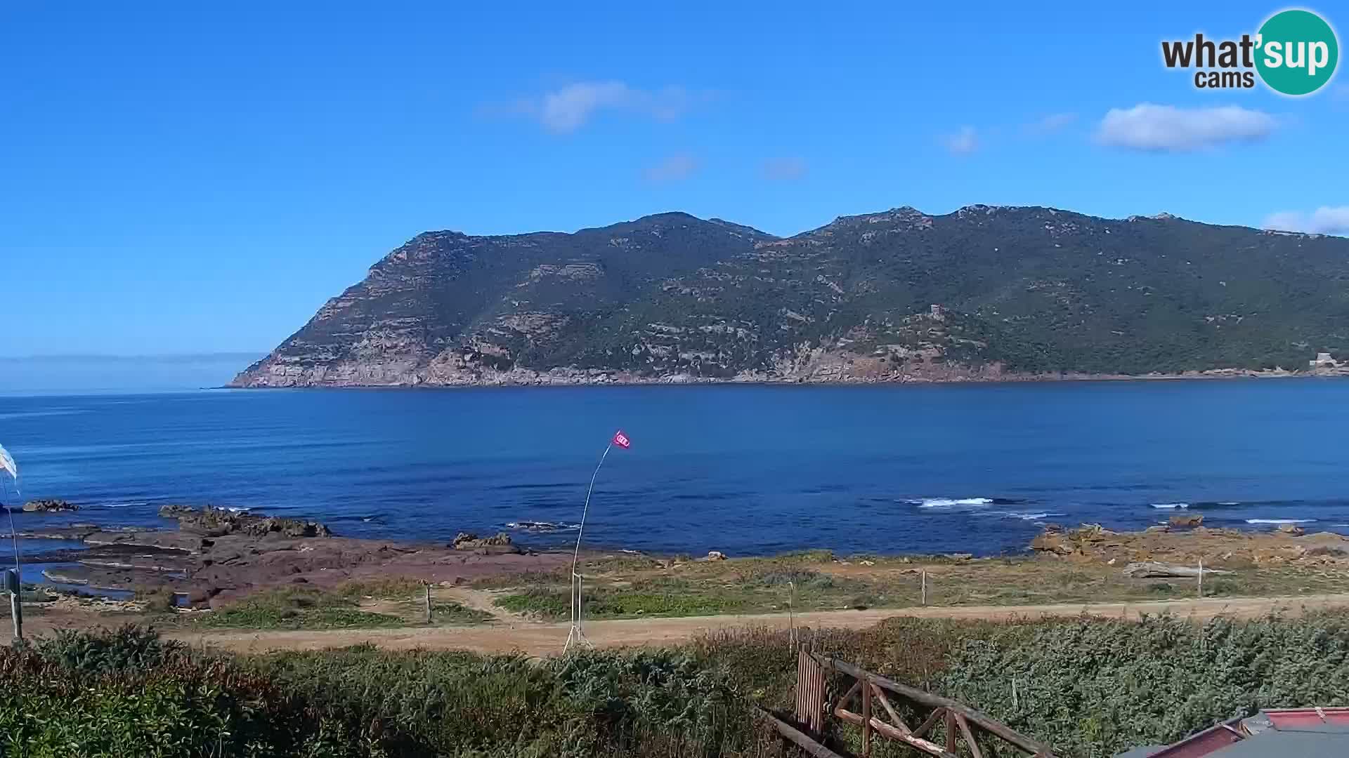 Porto Ferro webcam Sassari – Plages de Sardaigne Live cam